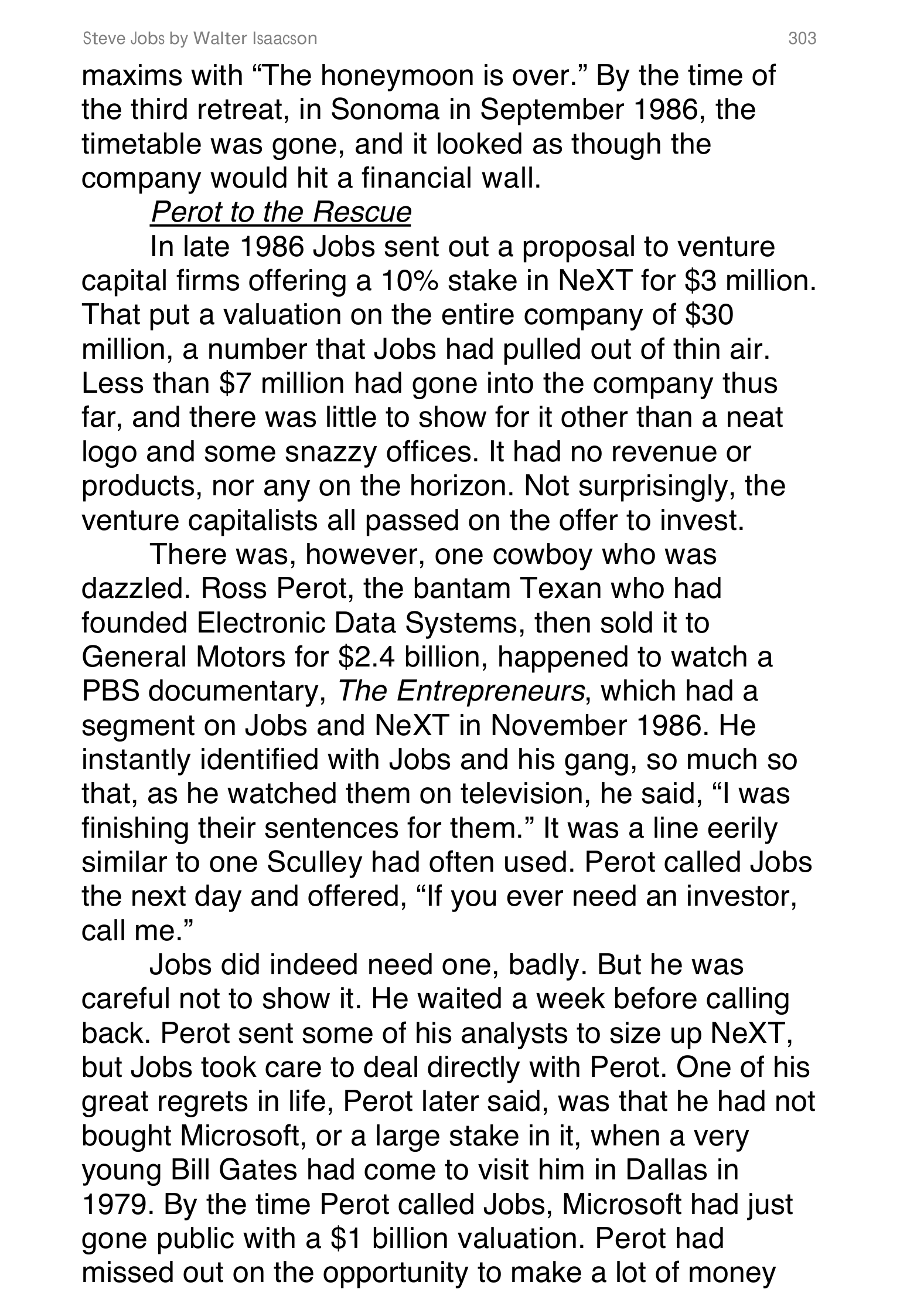 Apple Steve Jobs Biography by Walter Isaacson — page 321