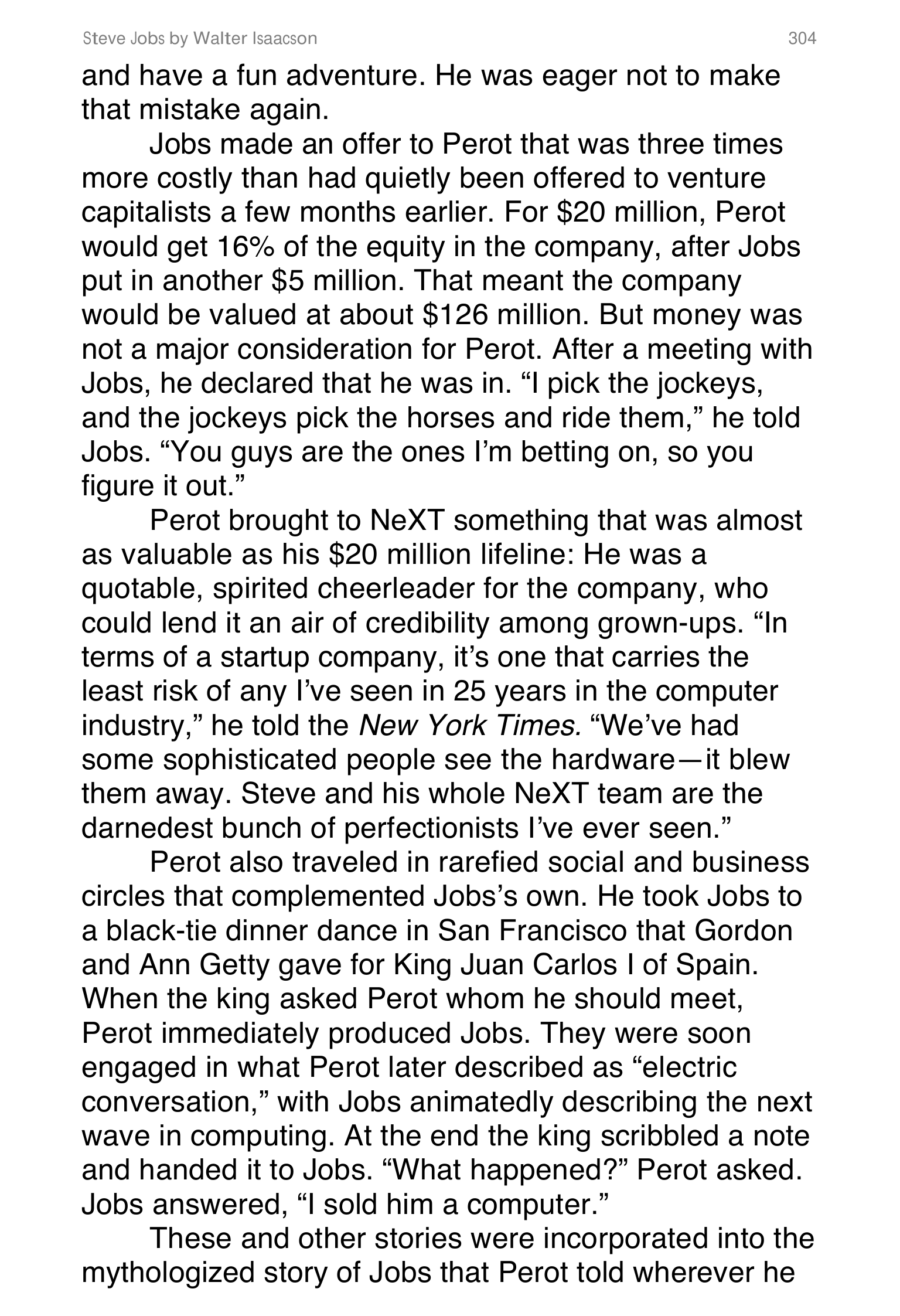 Apple Steve Jobs Biography by Walter Isaacson — page 322