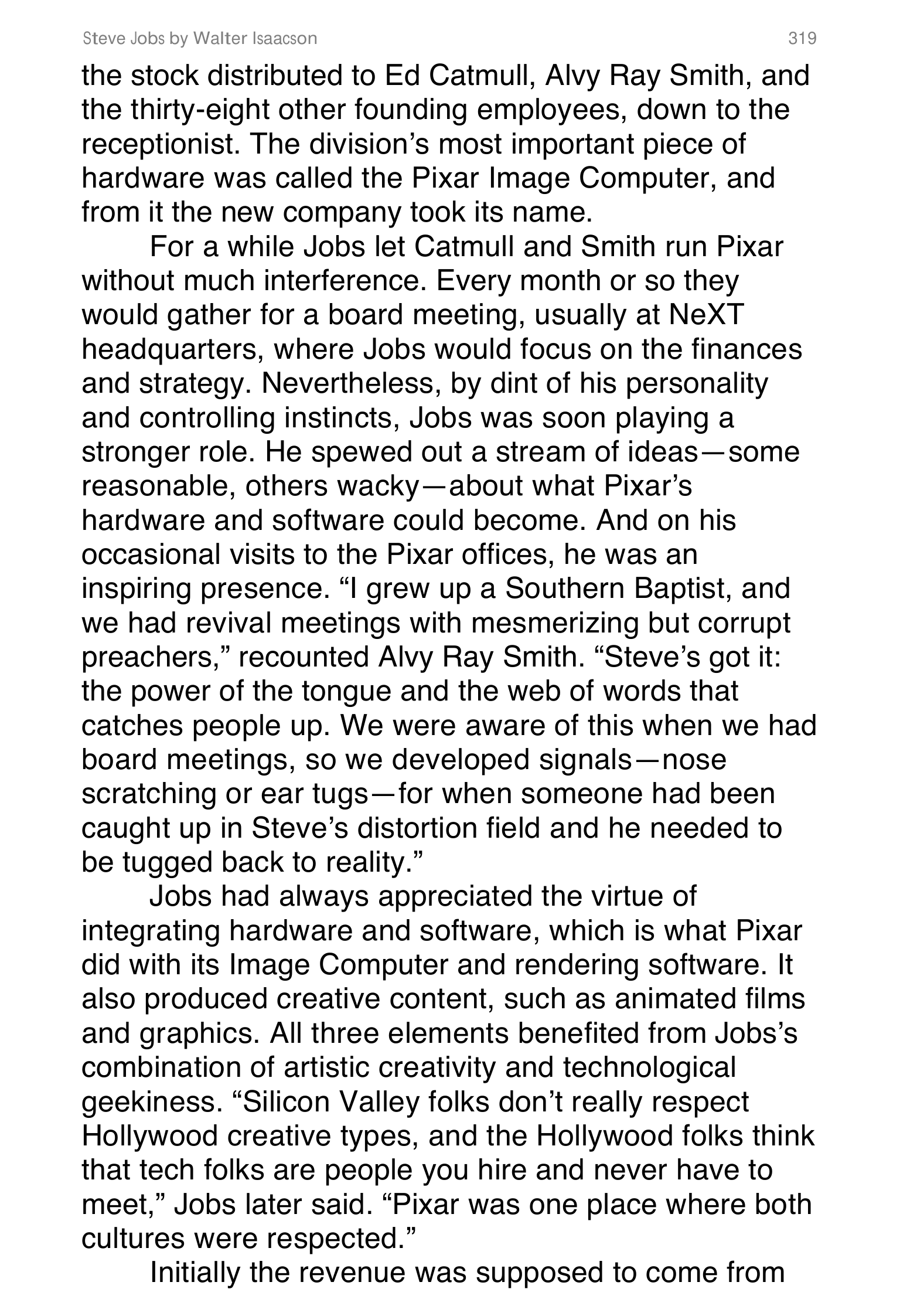 Apple Steve Jobs Biography by Walter Isaacson — page 337