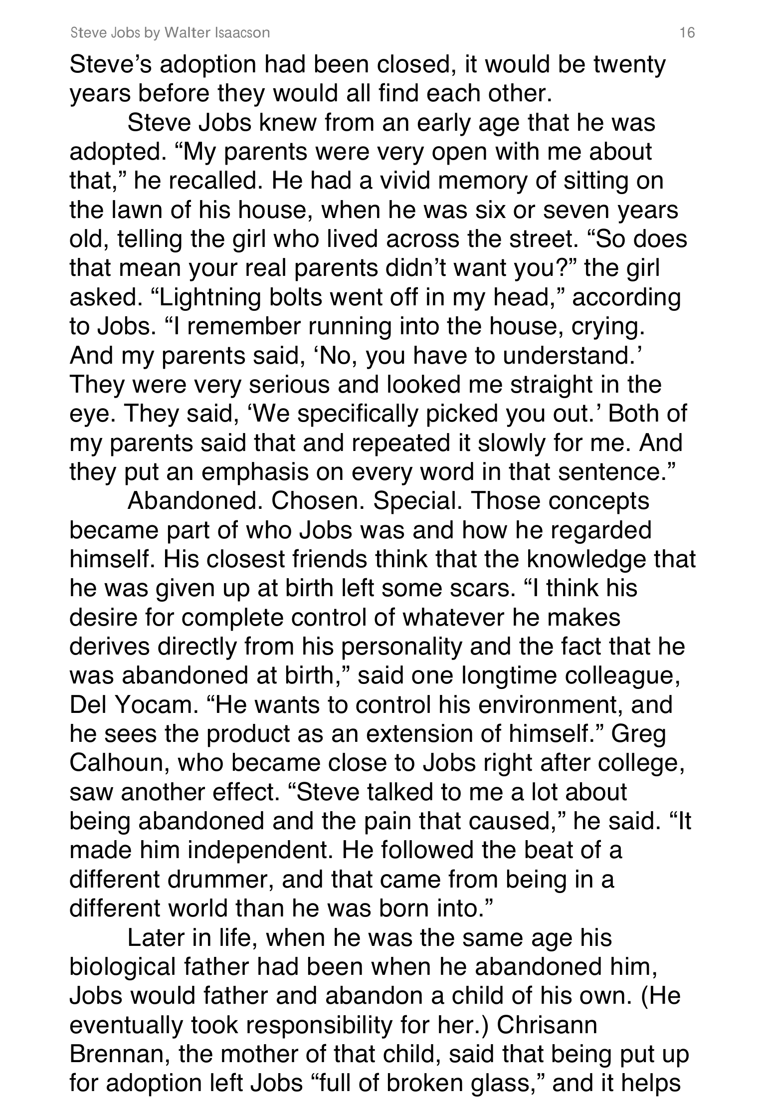 Apple Steve Jobs Biography by Walter Isaacson — page 34