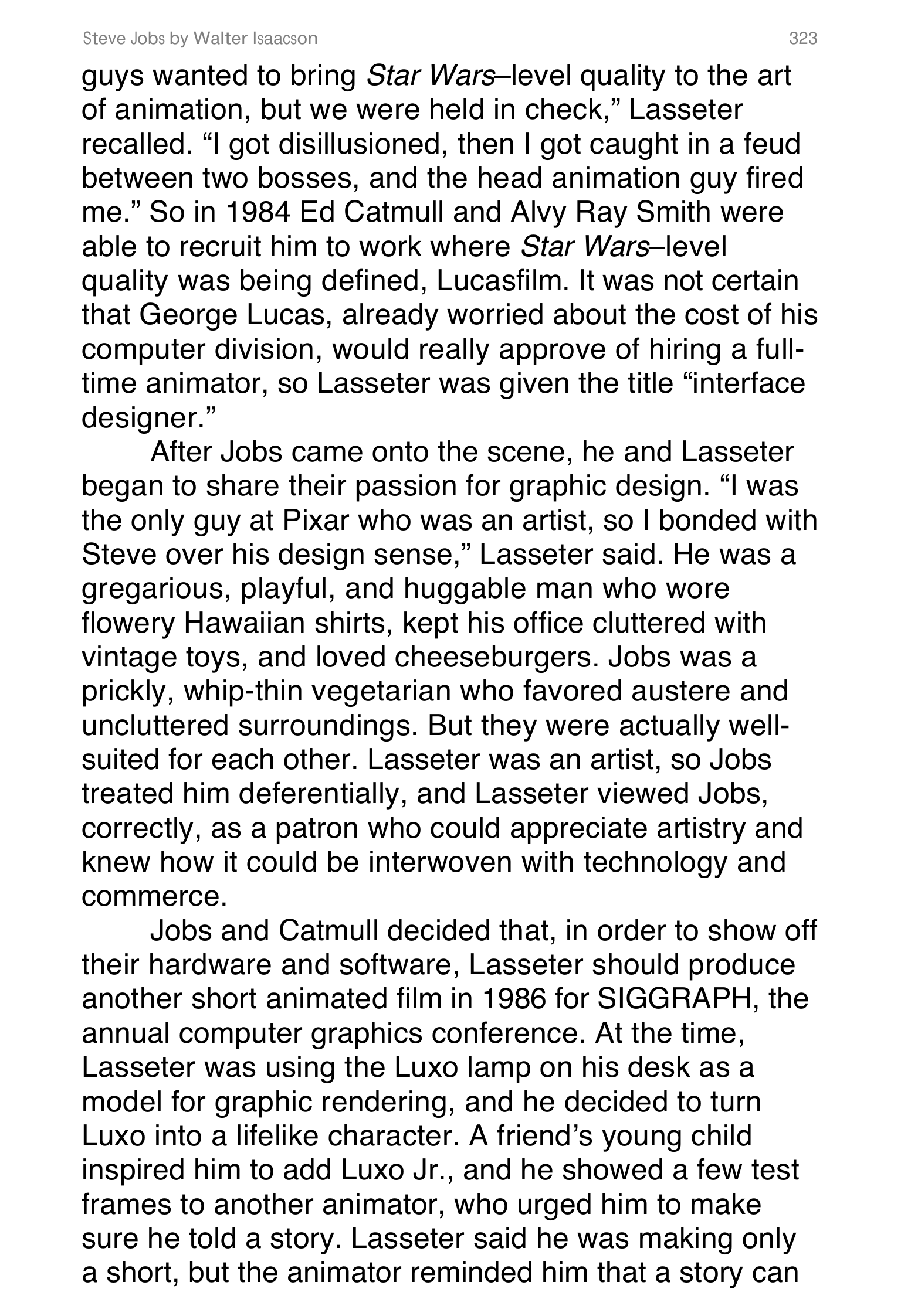 Apple Steve Jobs Biography by Walter Isaacson — page 341