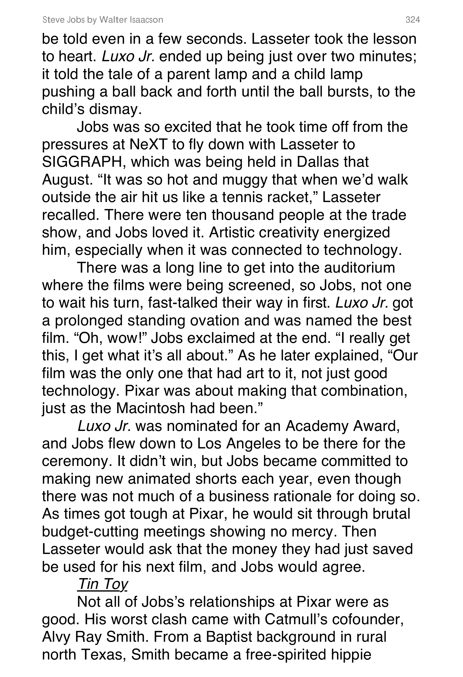 Apple Steve Jobs Biography by Walter Isaacson — page 342