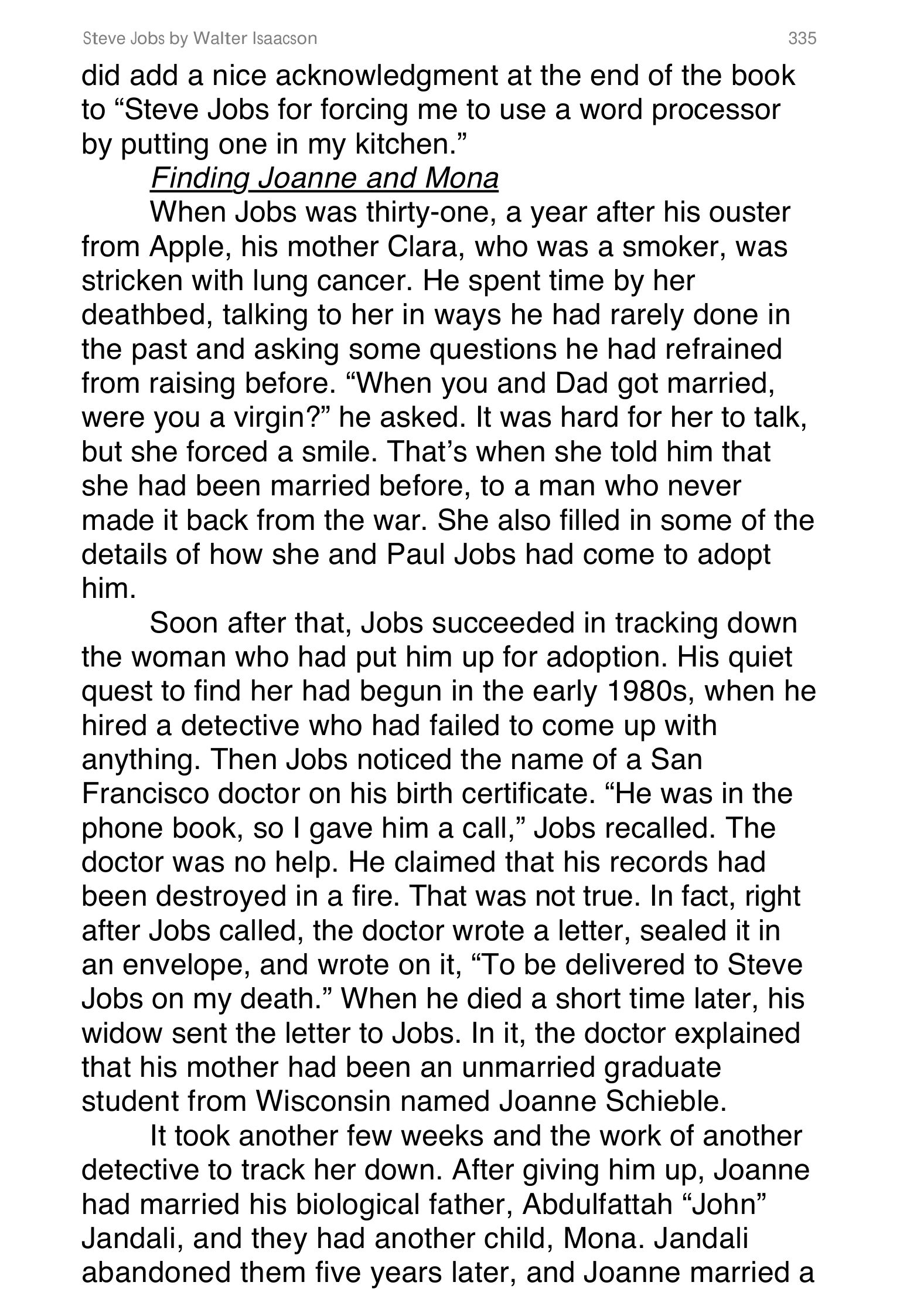 Apple Steve Jobs Biography by Walter Isaacson — page 353