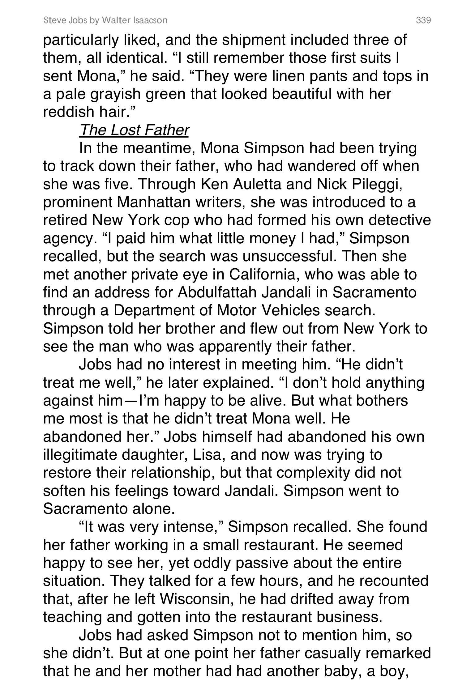 Apple Steve Jobs Biography by Walter Isaacson — page 357