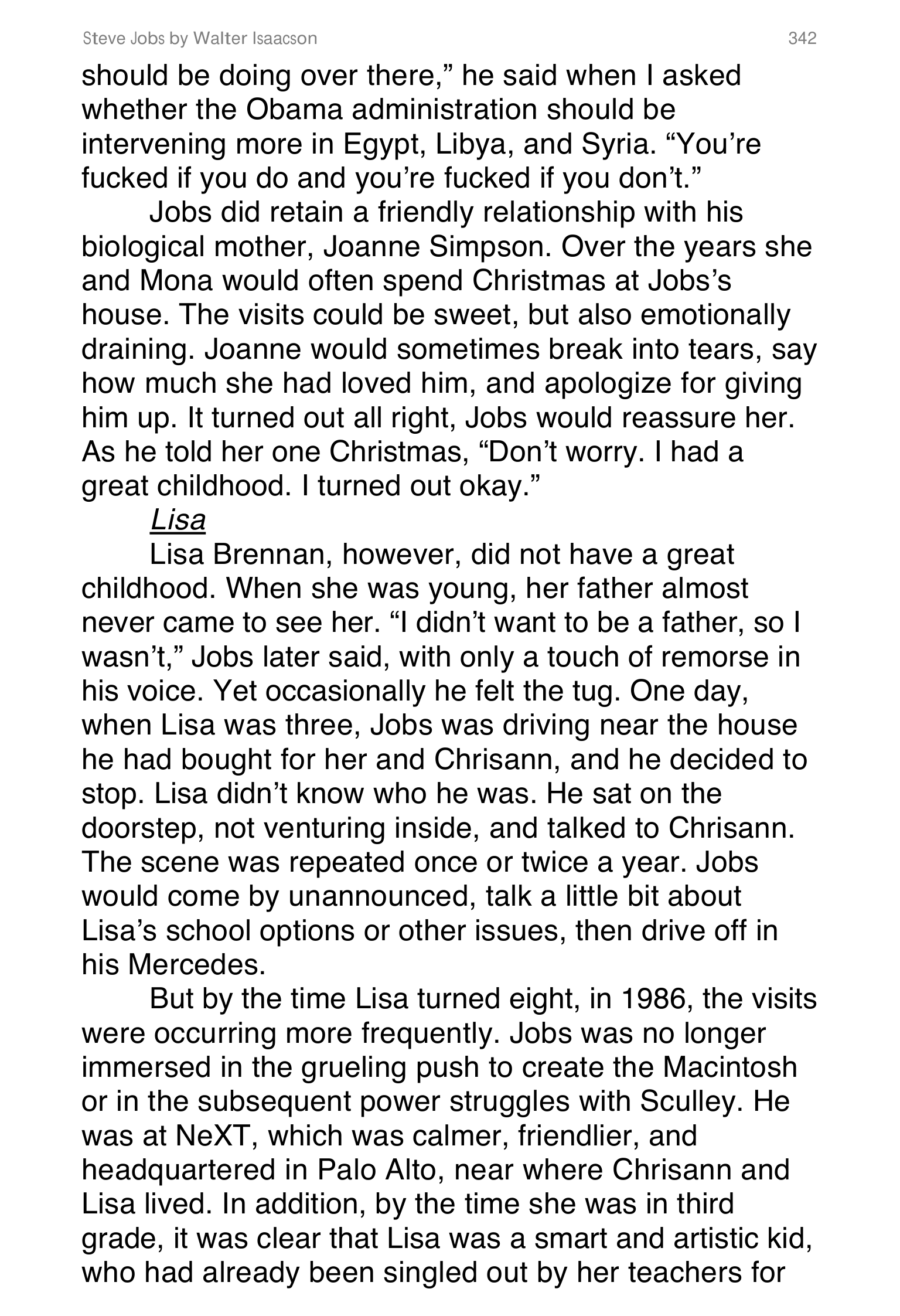 Apple Steve Jobs Biography by Walter Isaacson — page 360
