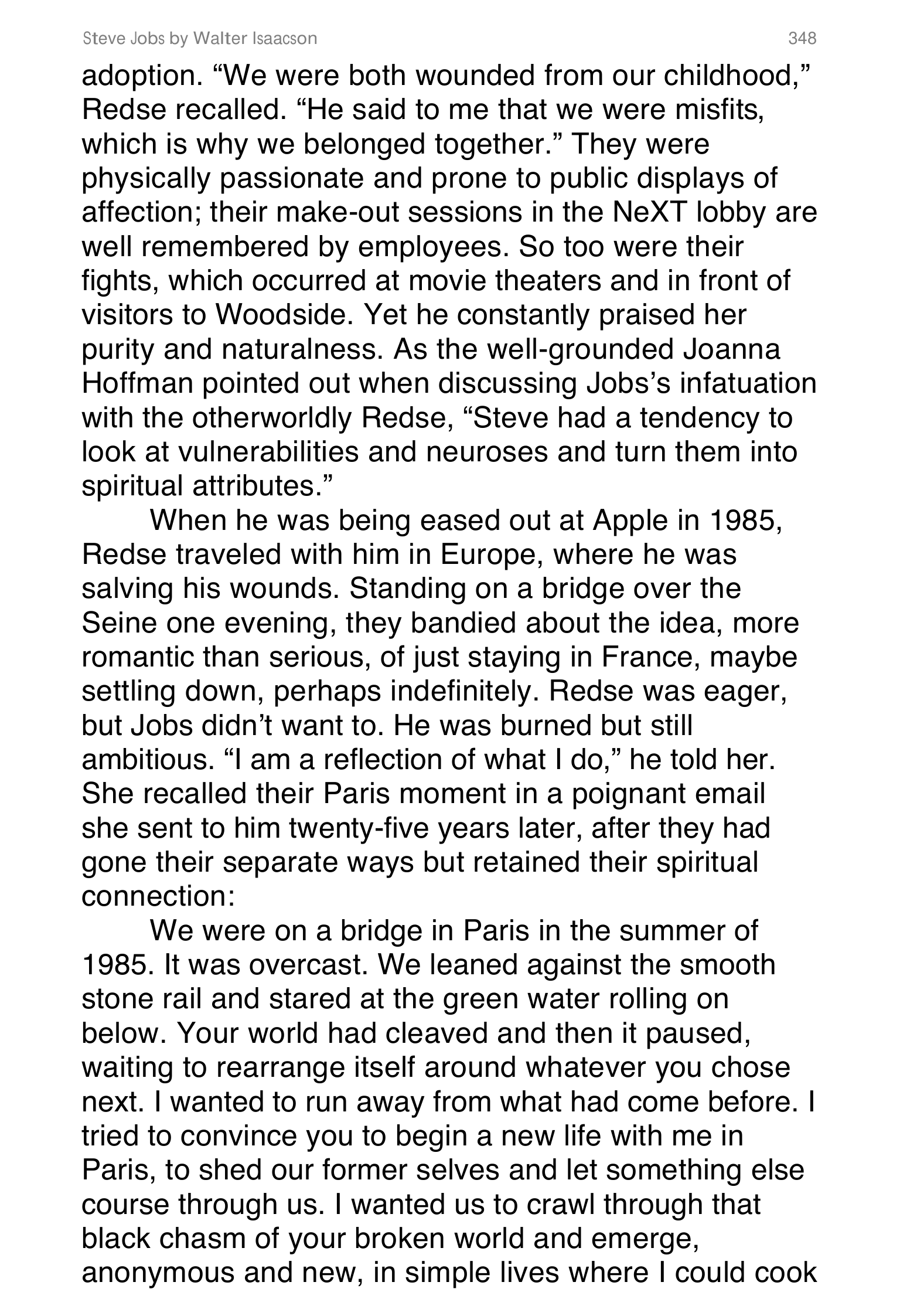 Apple Steve Jobs Biography by Walter Isaacson — page 366