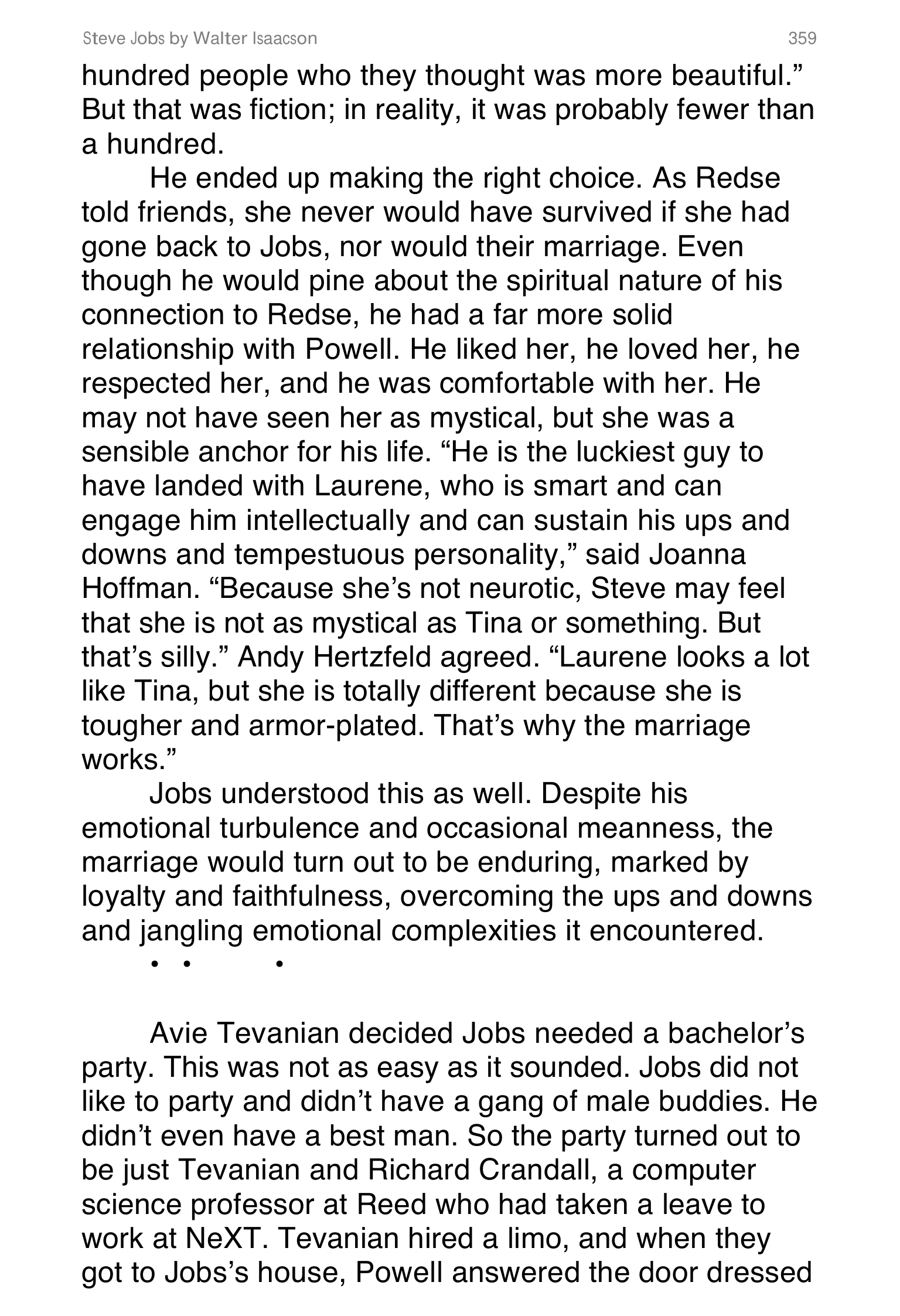 Apple Steve Jobs Biography by Walter Isaacson — page 377