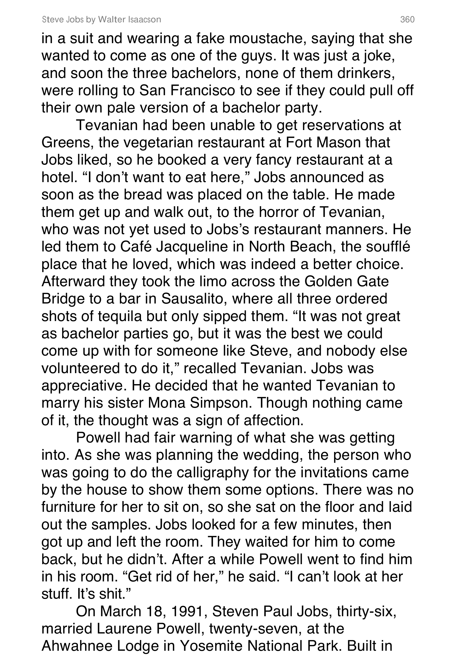 Apple Steve Jobs Biography by Walter Isaacson — page 378