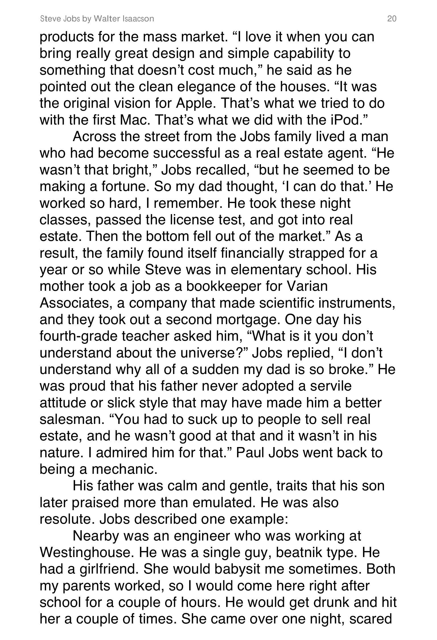 Apple Steve Jobs Biography by Walter Isaacson — page 38
