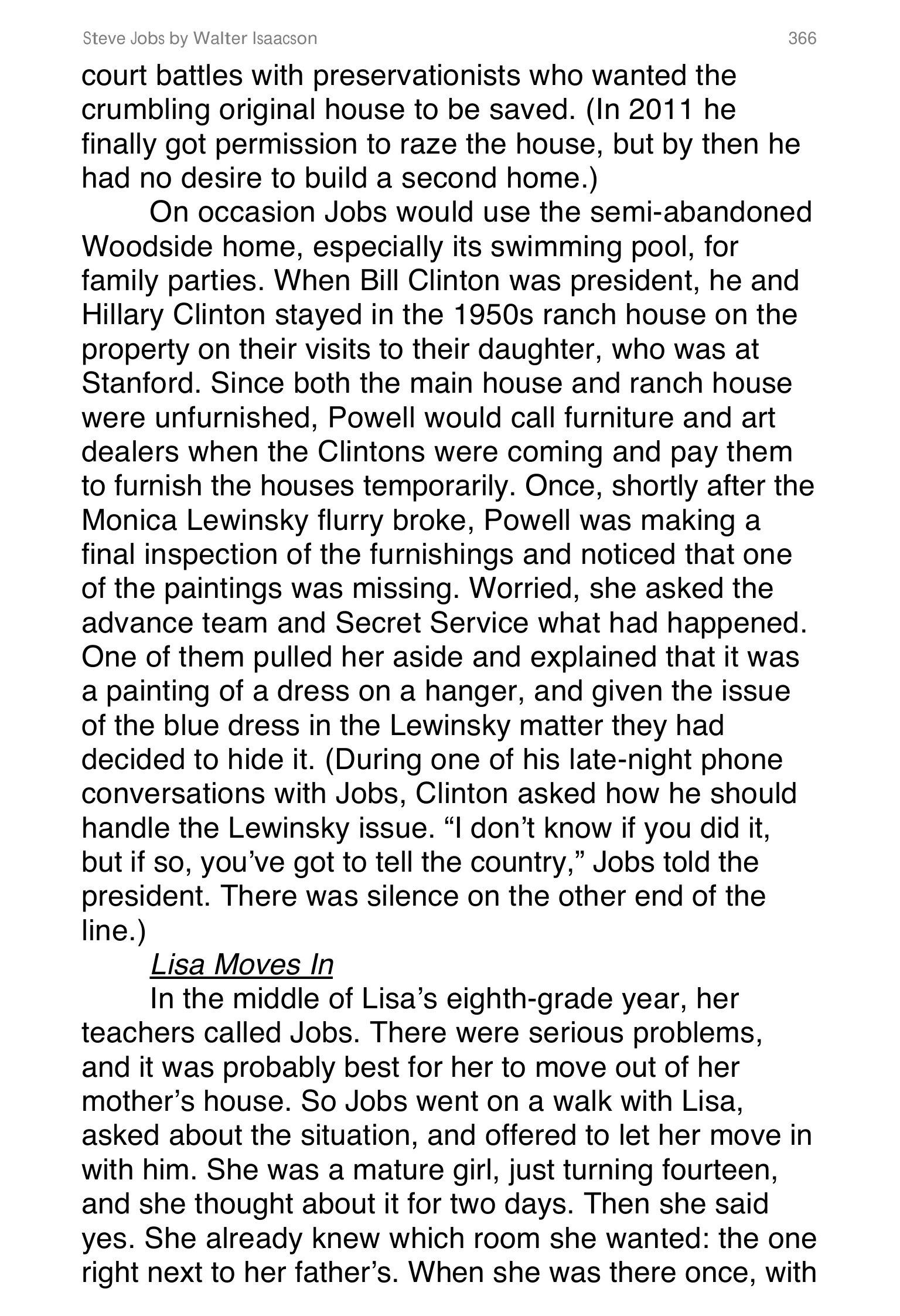 Apple Steve Jobs Biography by Walter Isaacson — page 384