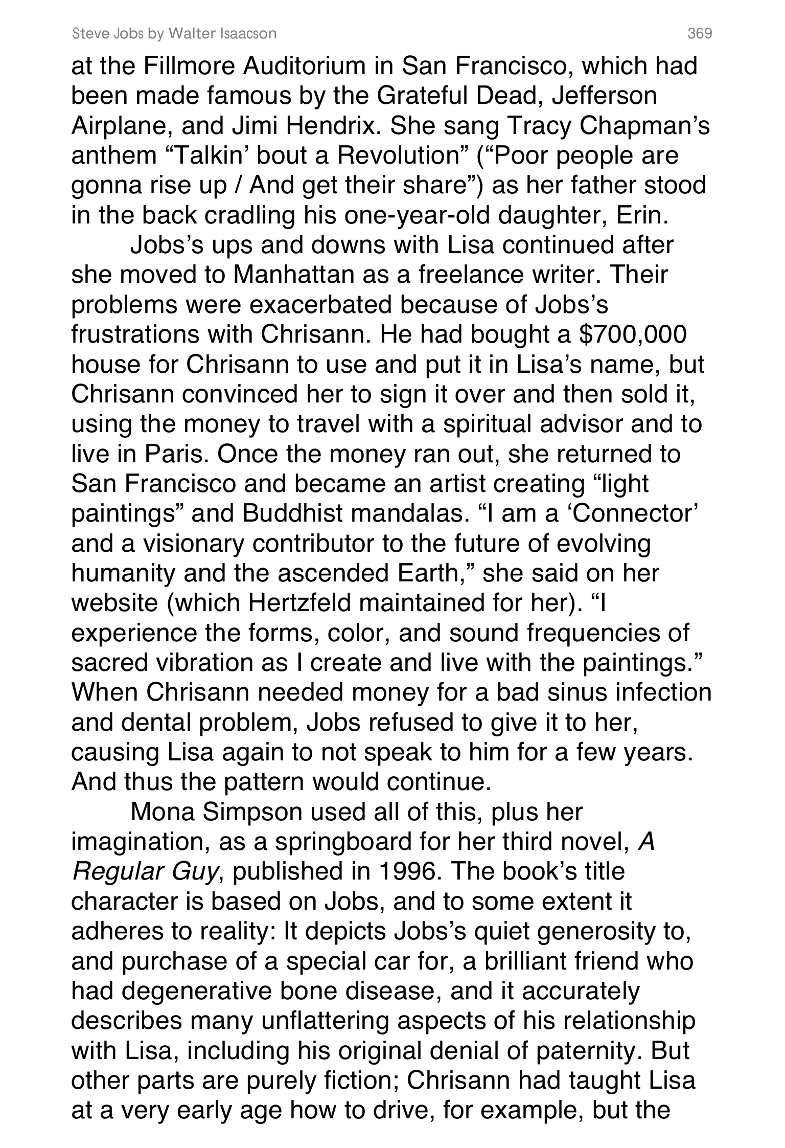 Apple Steve Jobs Biography by Walter Isaacson — page 387