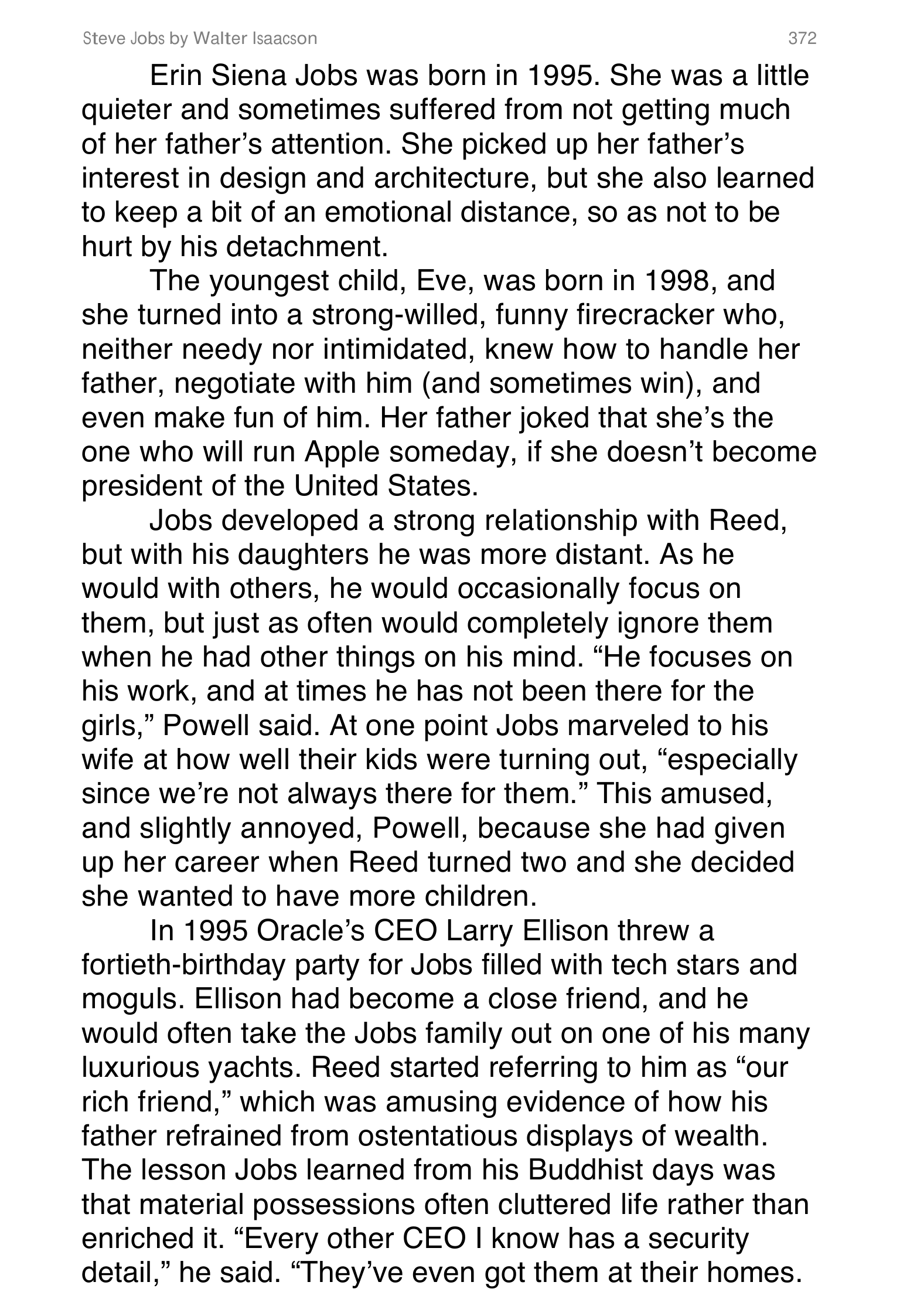 Apple Steve Jobs Biography by Walter Isaacson — page 390