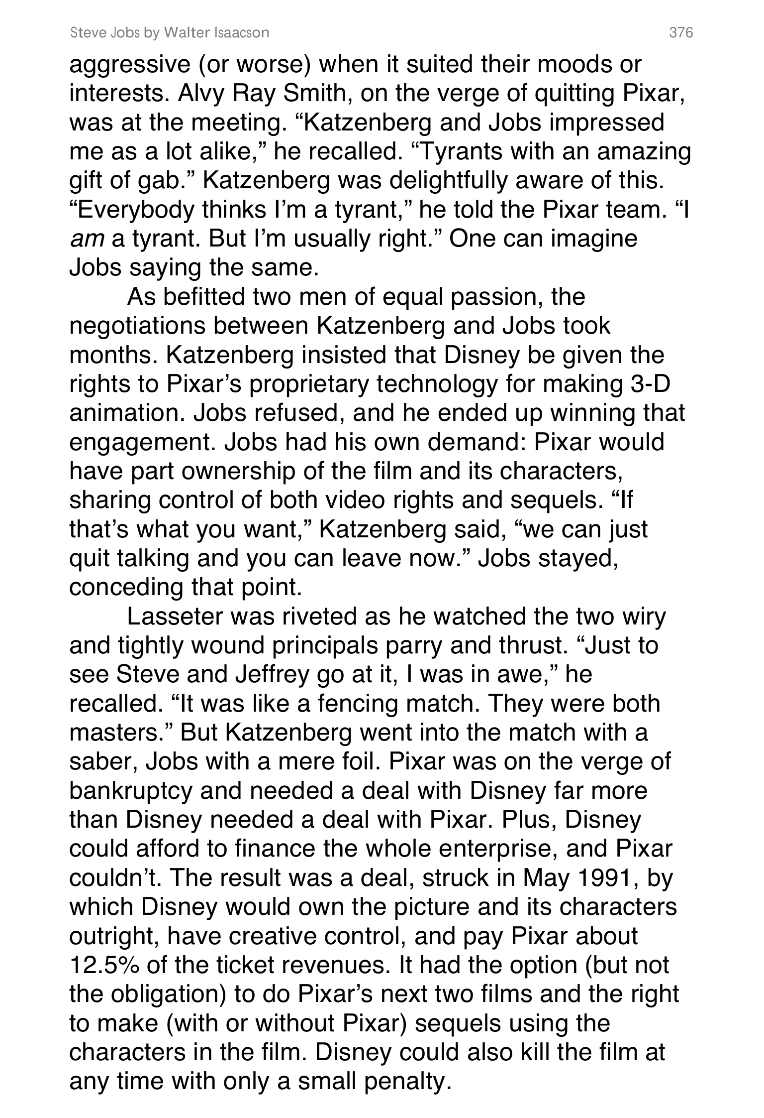 Apple Steve Jobs Biography by Walter Isaacson — page 394