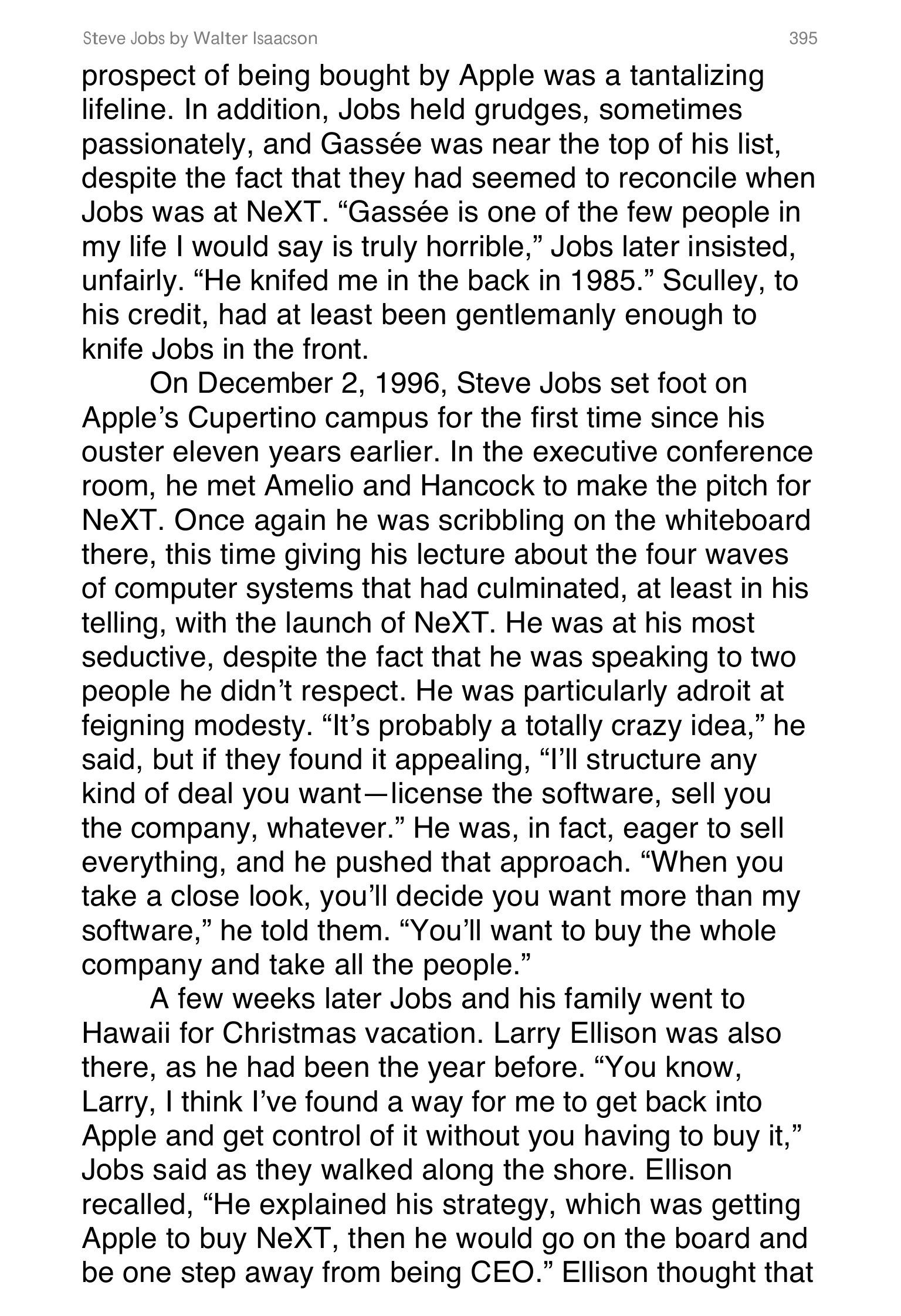 Apple Steve Jobs Biography by Walter Isaacson — page 413