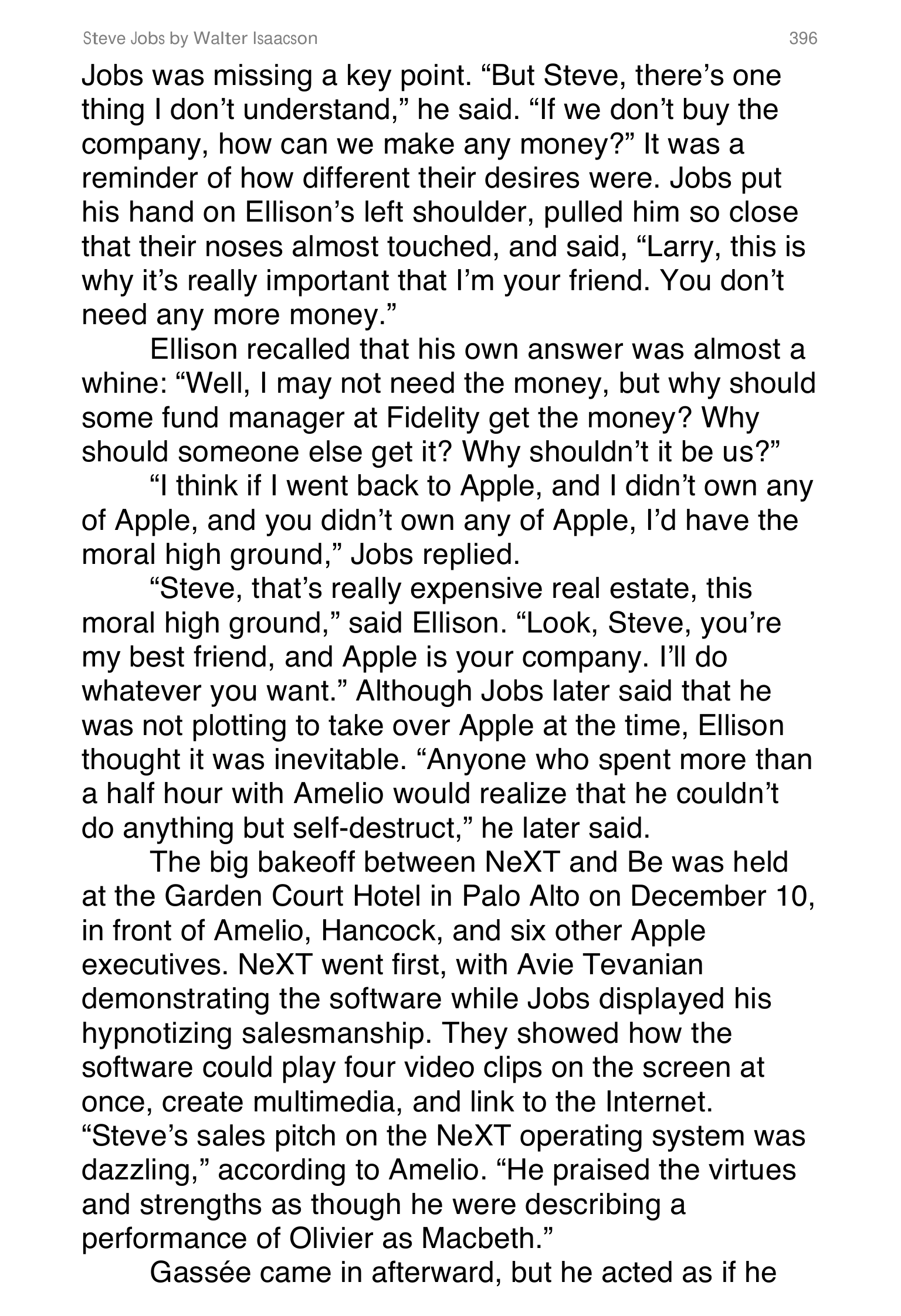 Apple Steve Jobs Biography by Walter Isaacson — page 414
