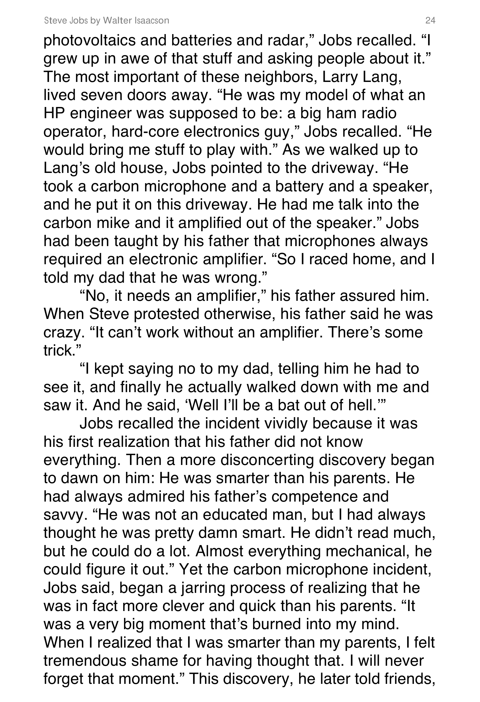 Apple Steve Jobs Biography by Walter Isaacson — page 42