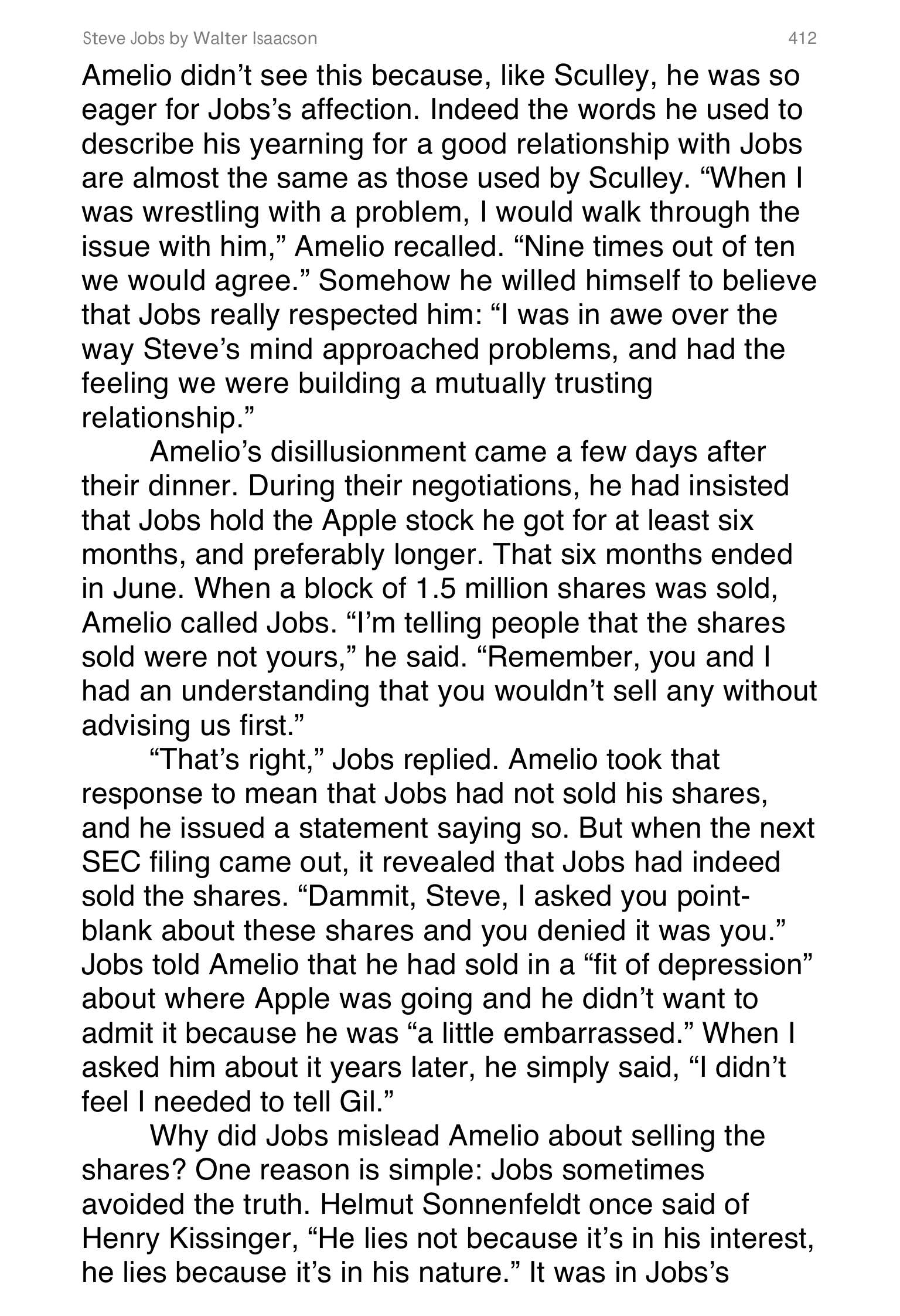 Apple Steve Jobs Biography by Walter Isaacson — page 430