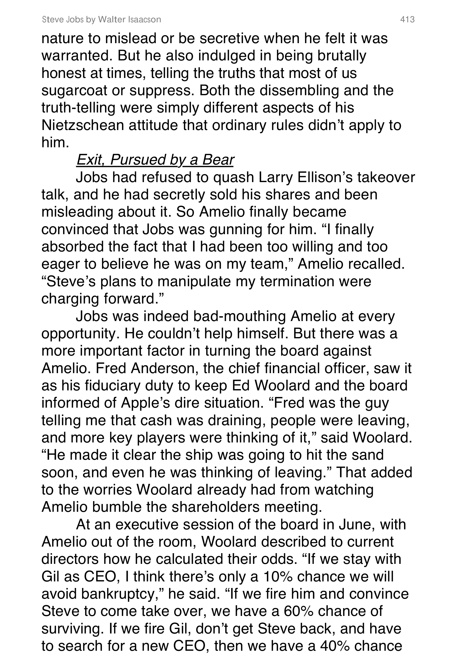 Apple Steve Jobs Biography by Walter Isaacson — page 431