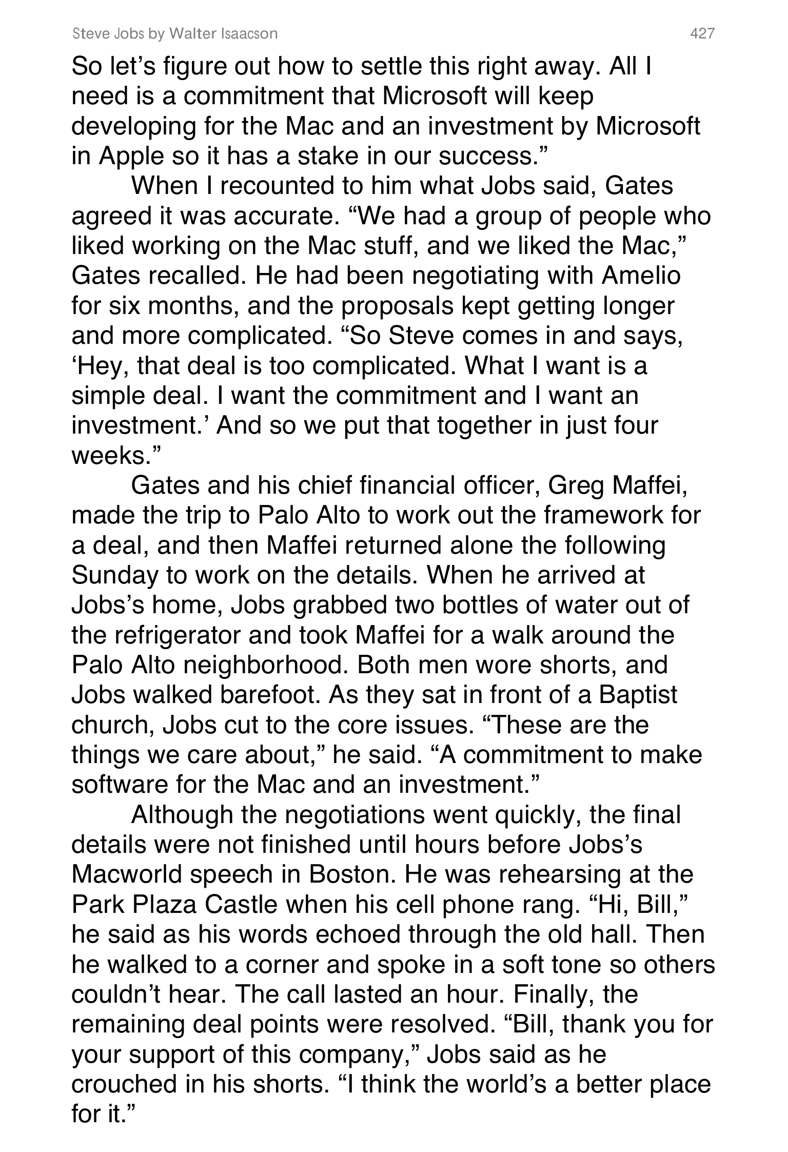 Apple Steve Jobs Biography by Walter Isaacson — page 445