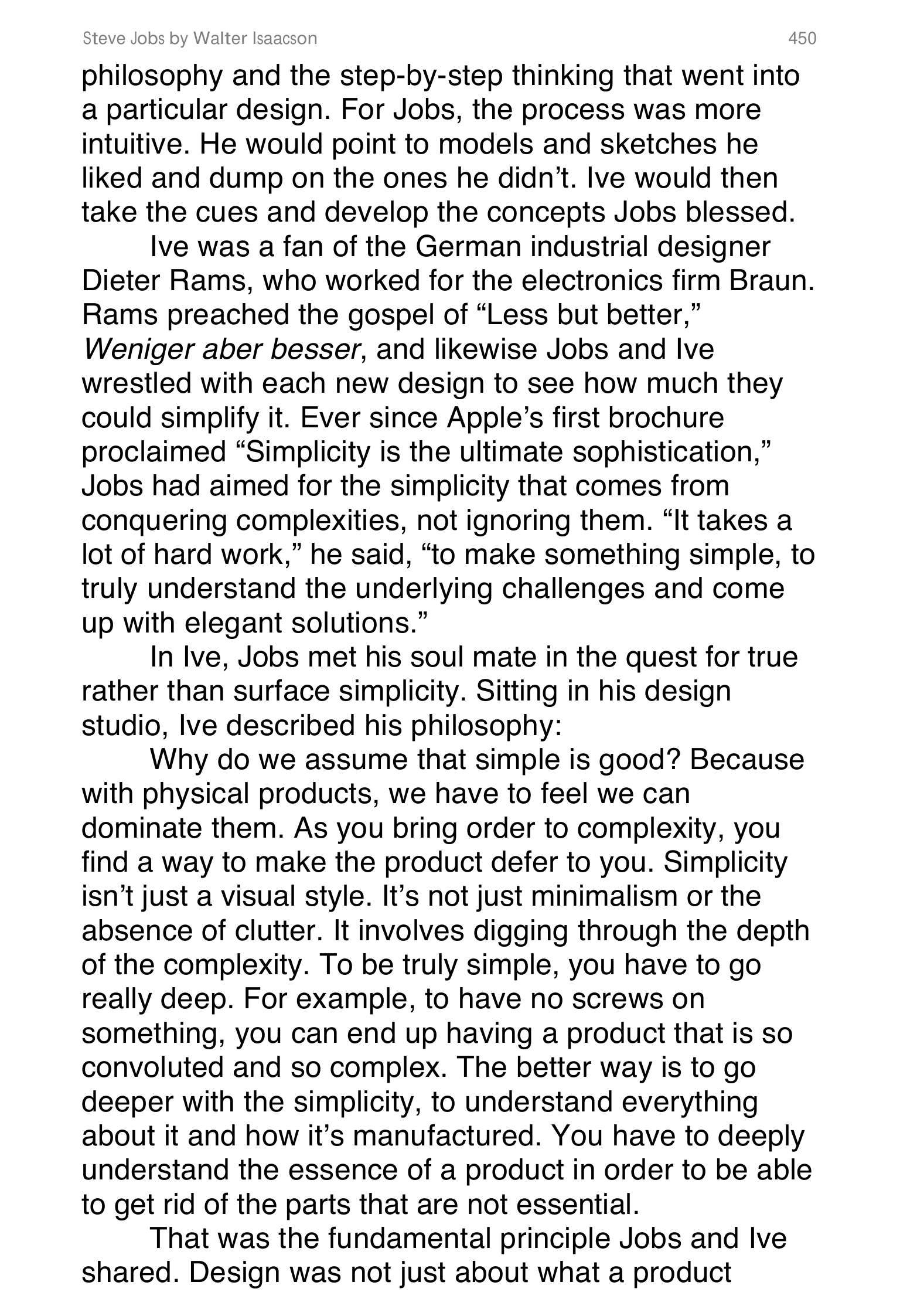 Apple Steve Jobs Biography by Walter Isaacson — page 468