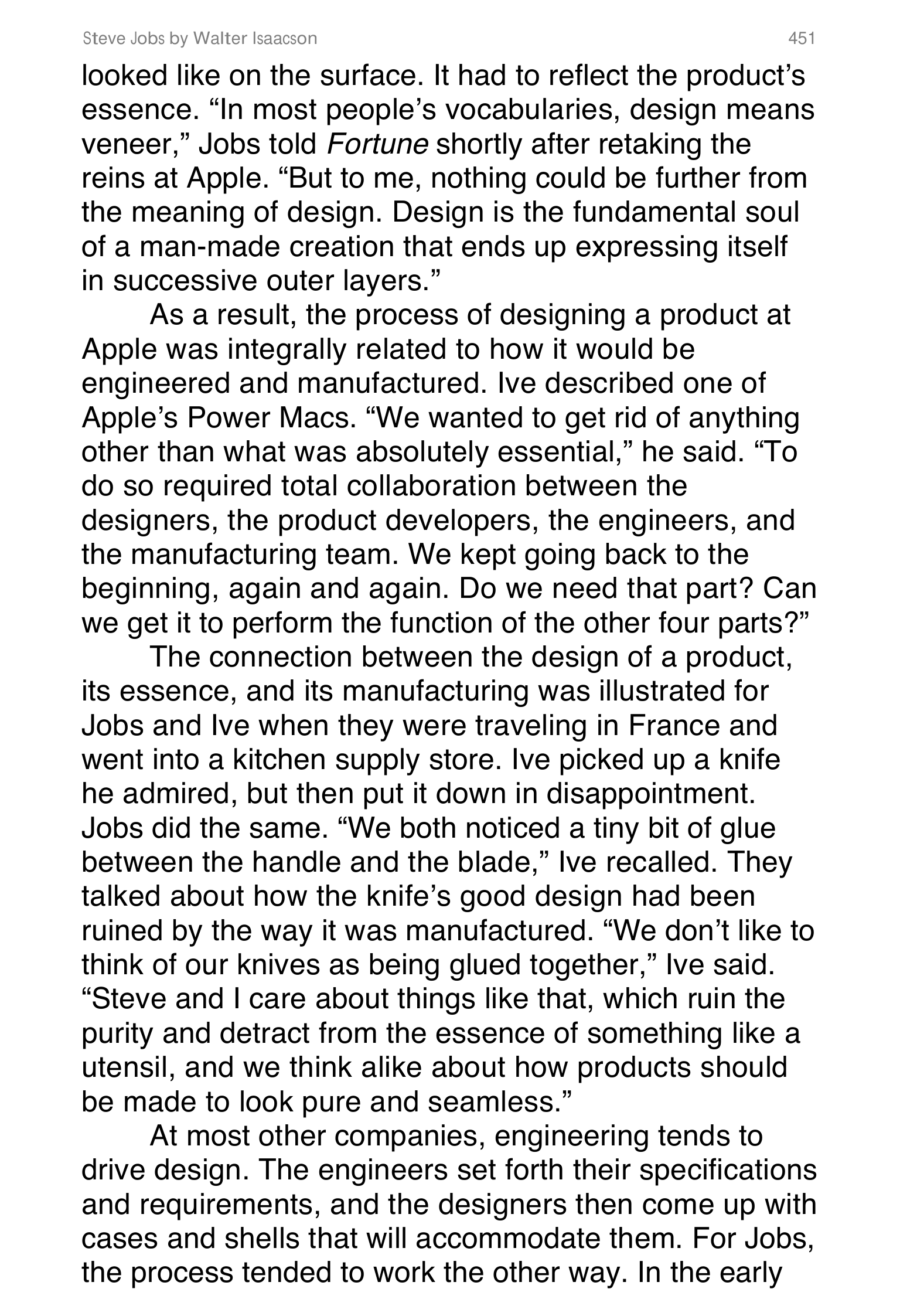 Apple Steve Jobs Biography by Walter Isaacson — page 469