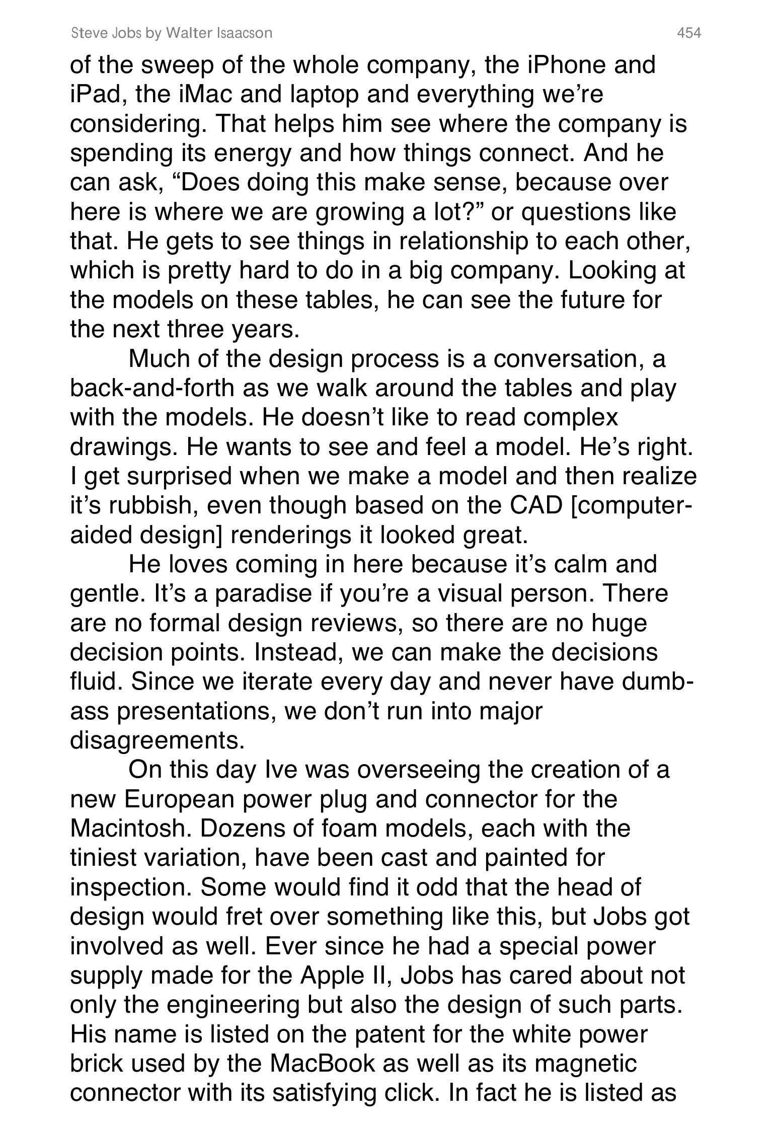 Apple Steve Jobs Biography by Walter Isaacson — page 472