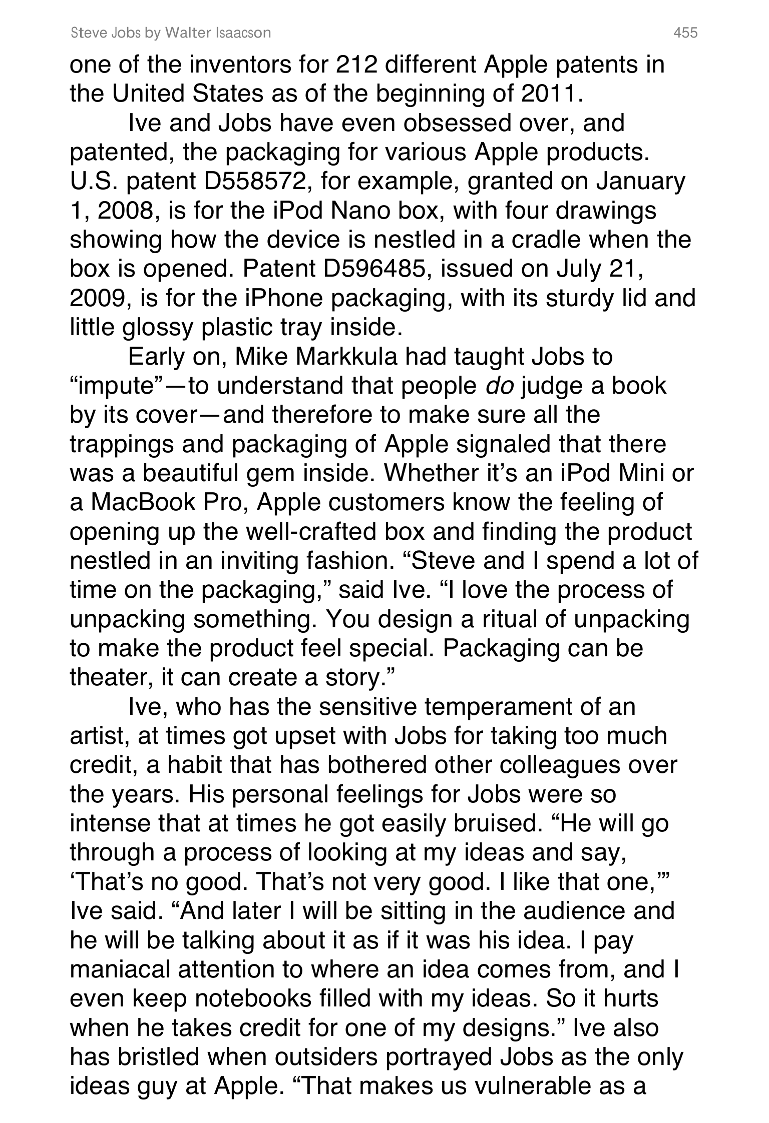 Apple Steve Jobs Biography by Walter Isaacson — page 473