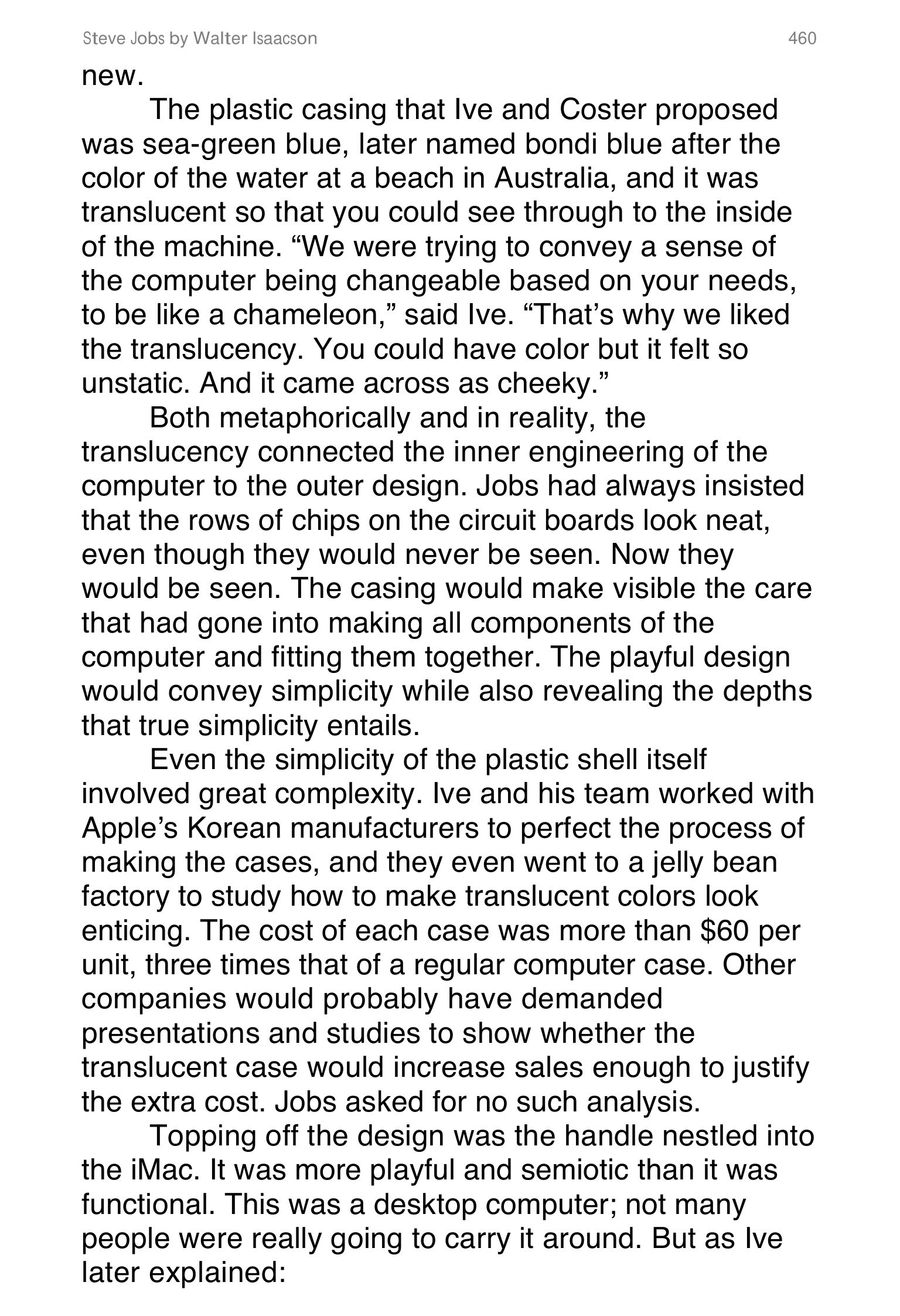 Apple Steve Jobs Biography by Walter Isaacson — page 478
