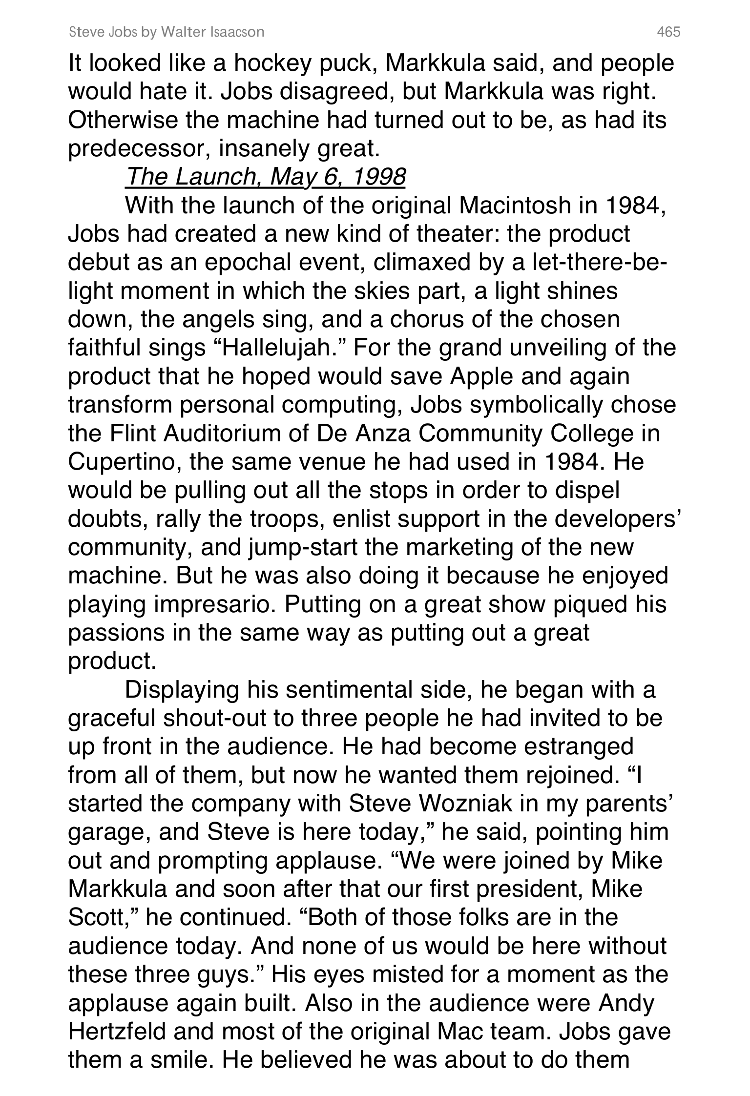 Apple Steve Jobs Biography by Walter Isaacson — page 483