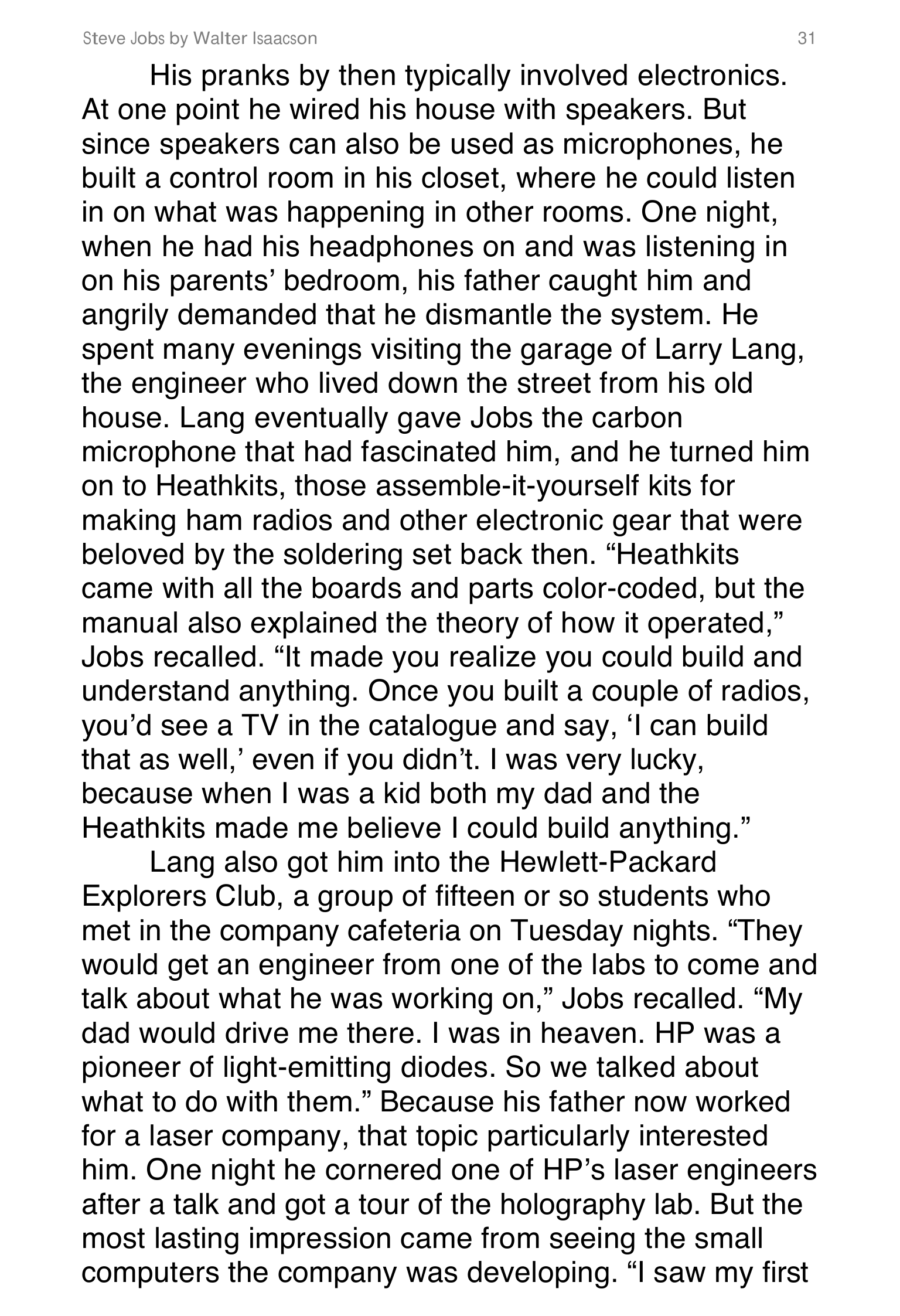 Apple Steve Jobs Biography by Walter Isaacson — page 49