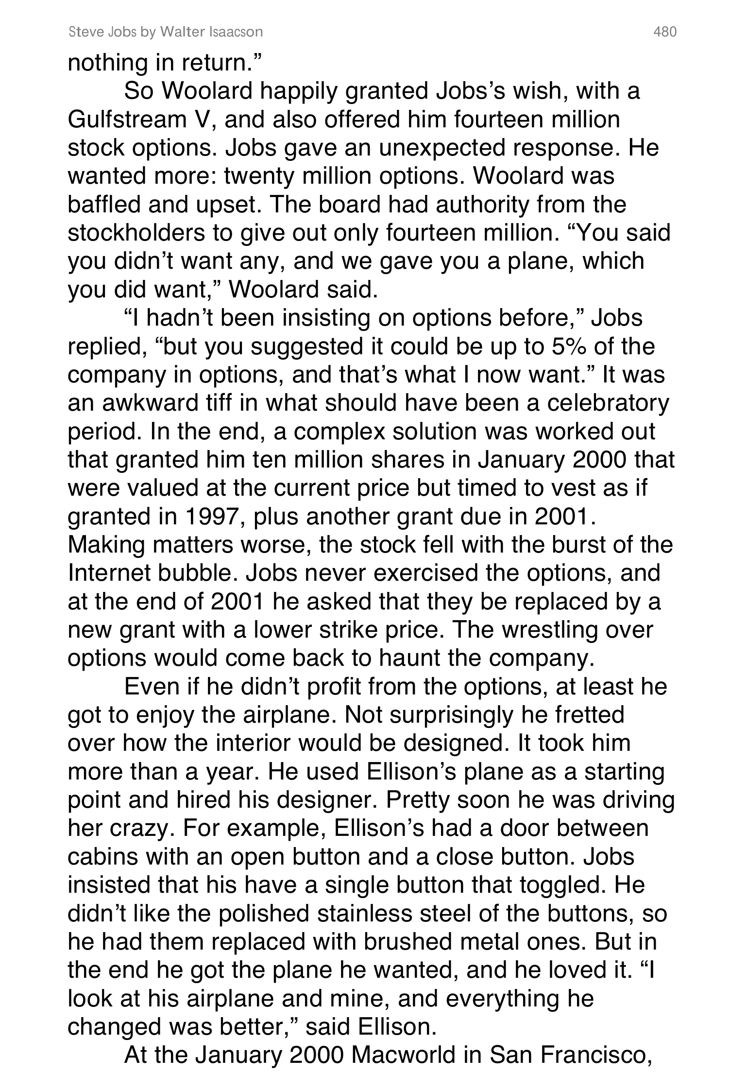 Apple Steve Jobs Biography by Walter Isaacson — page 498