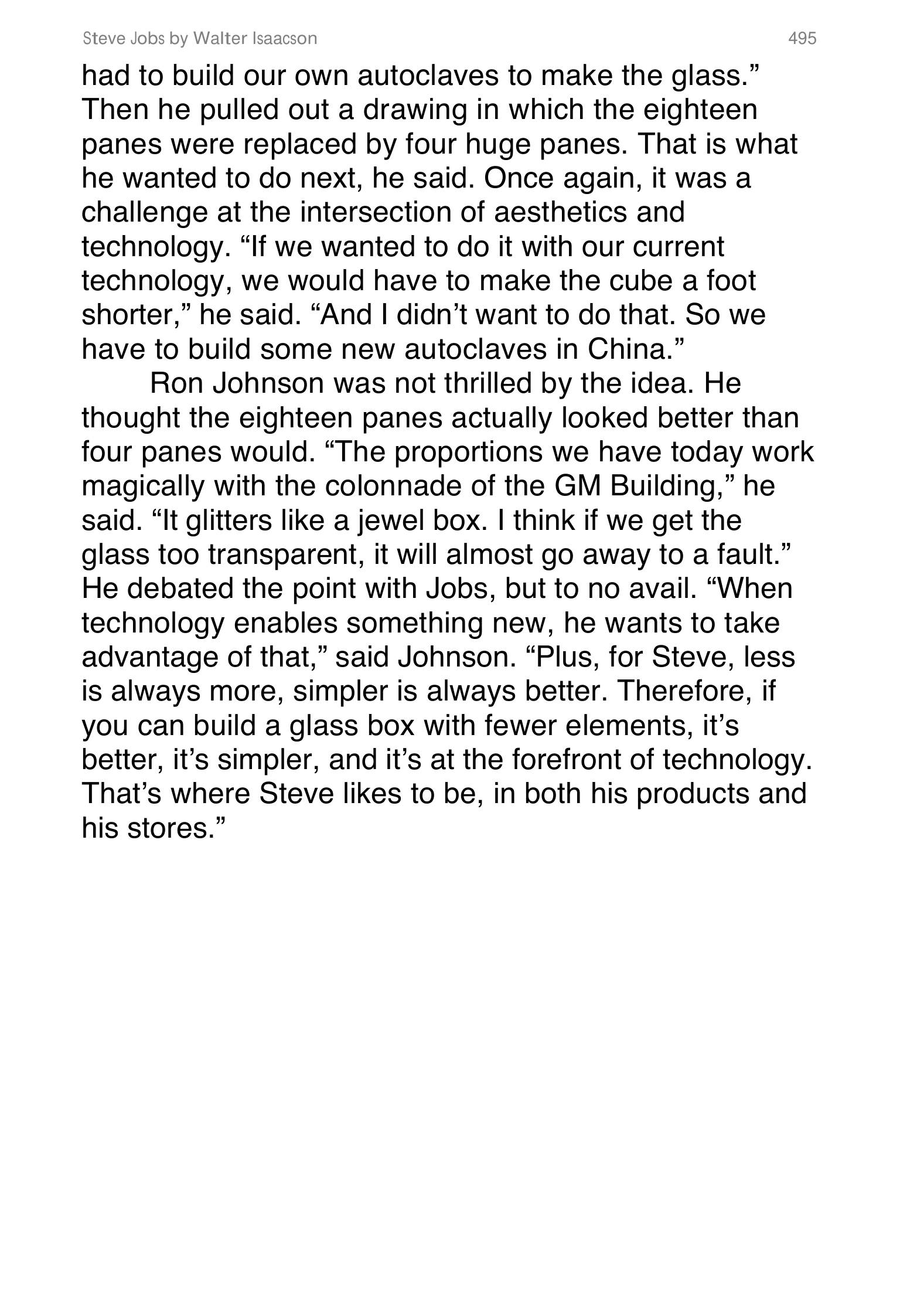 Apple Steve Jobs Biography by Walter Isaacson — page 513