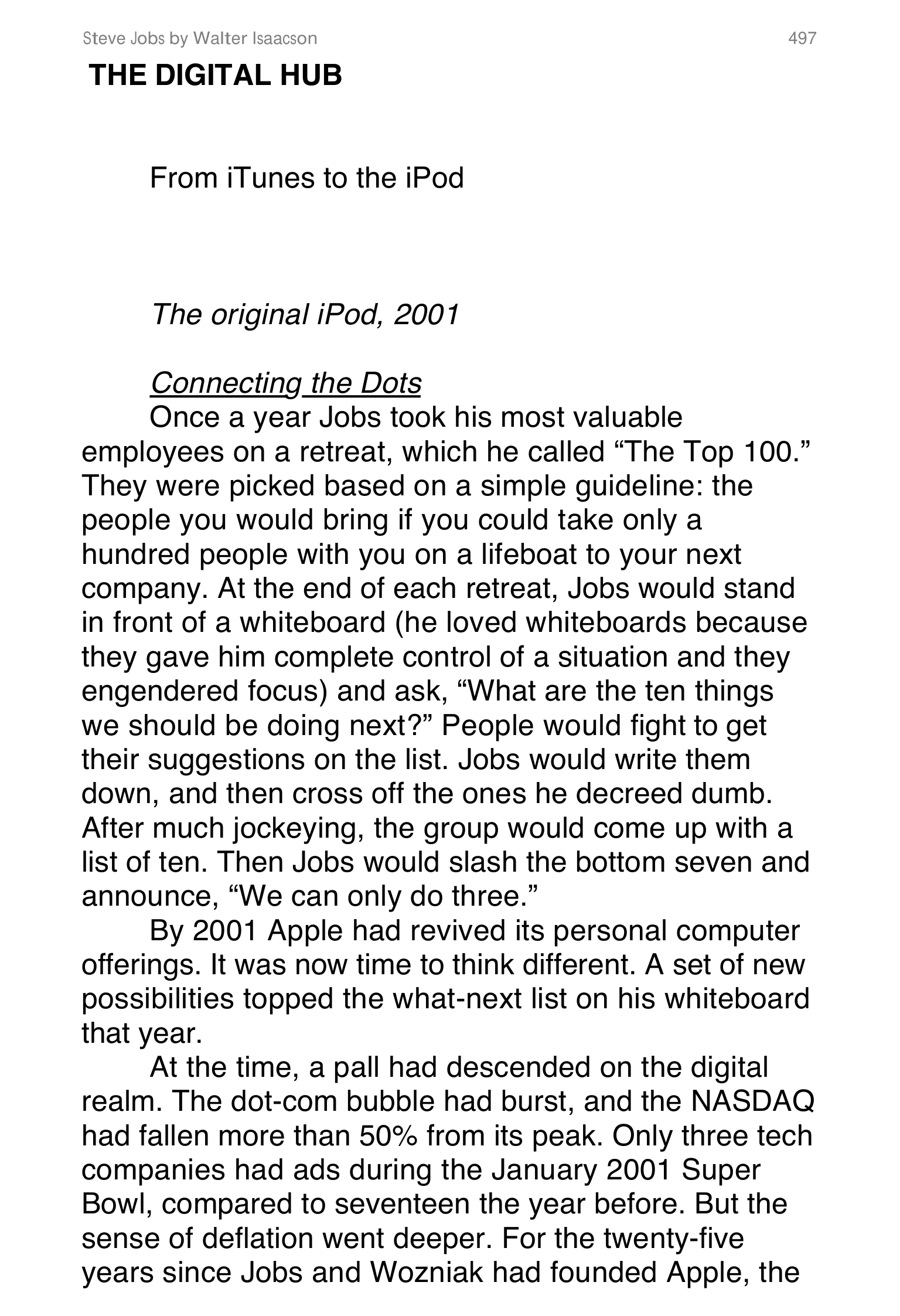 Apple Steve Jobs Biography by Walter Isaacson — page 515