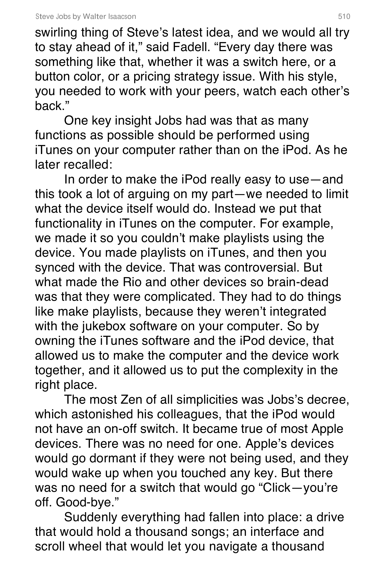 Apple Steve Jobs Biography by Walter Isaacson — page 528