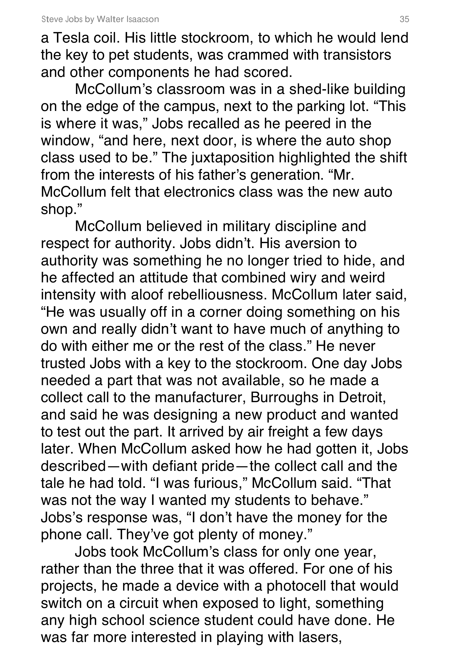 Apple Steve Jobs Biography by Walter Isaacson — page 53