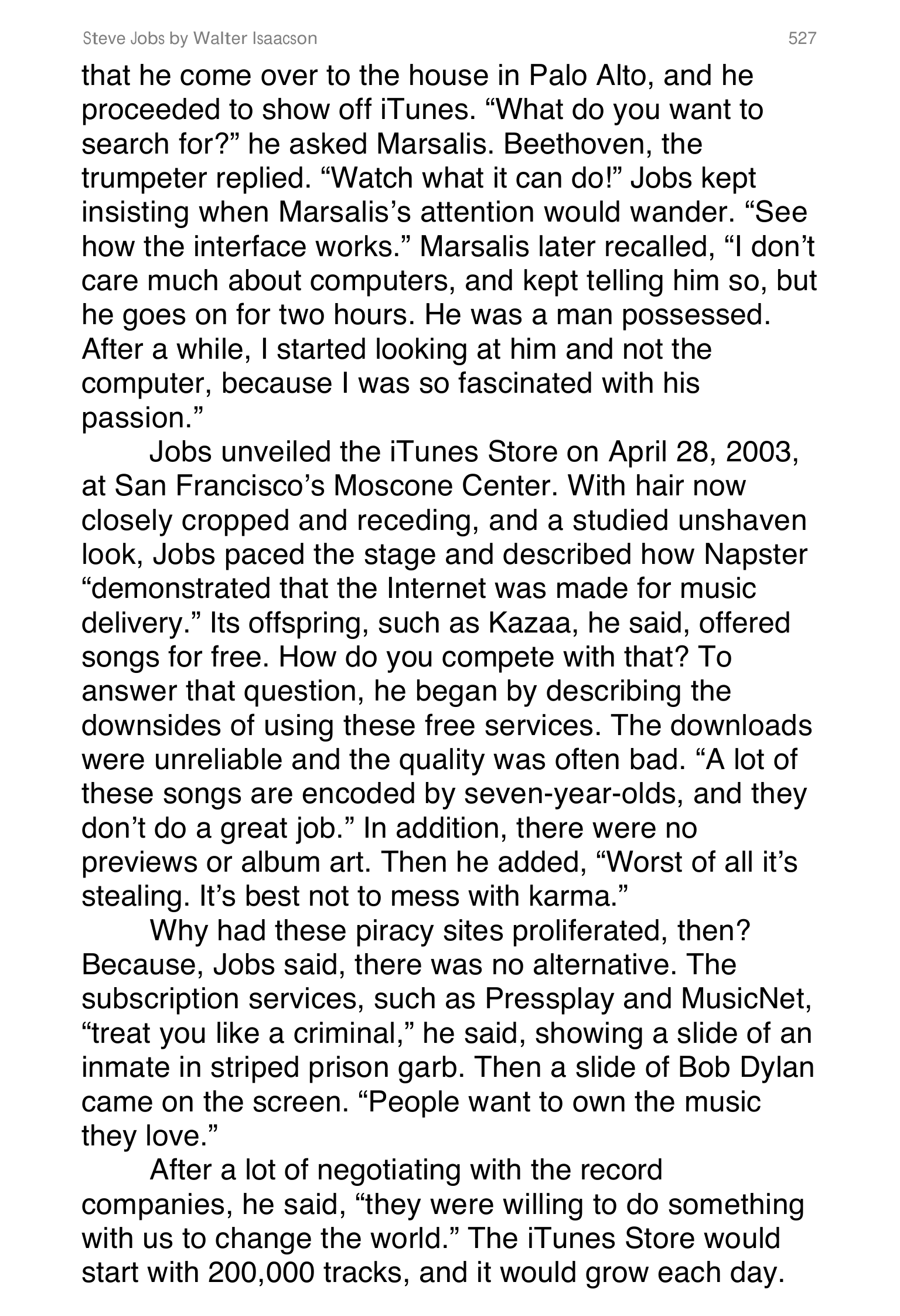 Apple Steve Jobs Biography by Walter Isaacson — page 545
