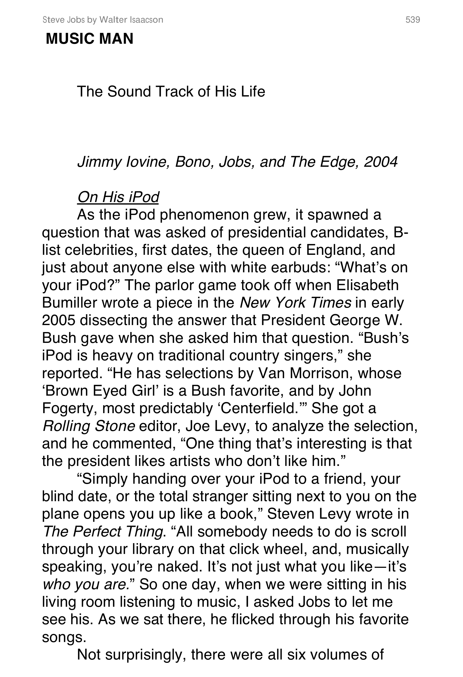 Apple Steve Jobs Biography by Walter Isaacson — page 557