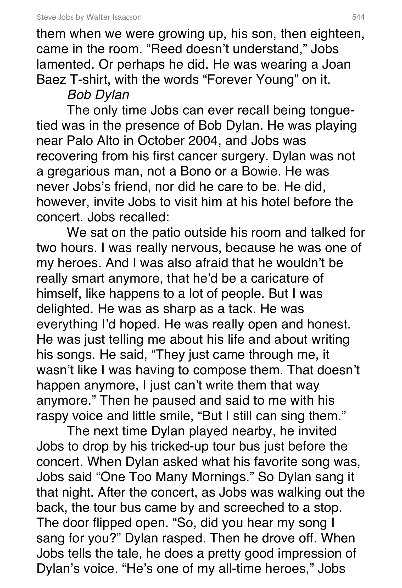 Apple Steve Jobs Biography by Walter Isaacson — page 562