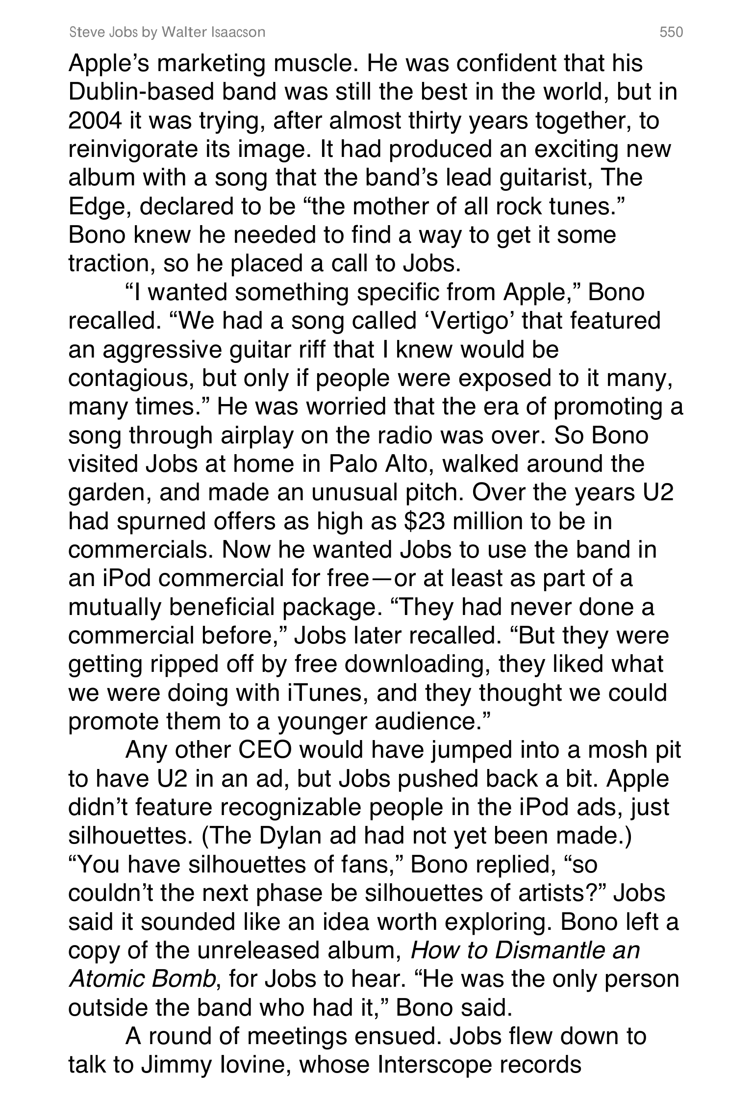 Apple Steve Jobs Biography by Walter Isaacson — page 568