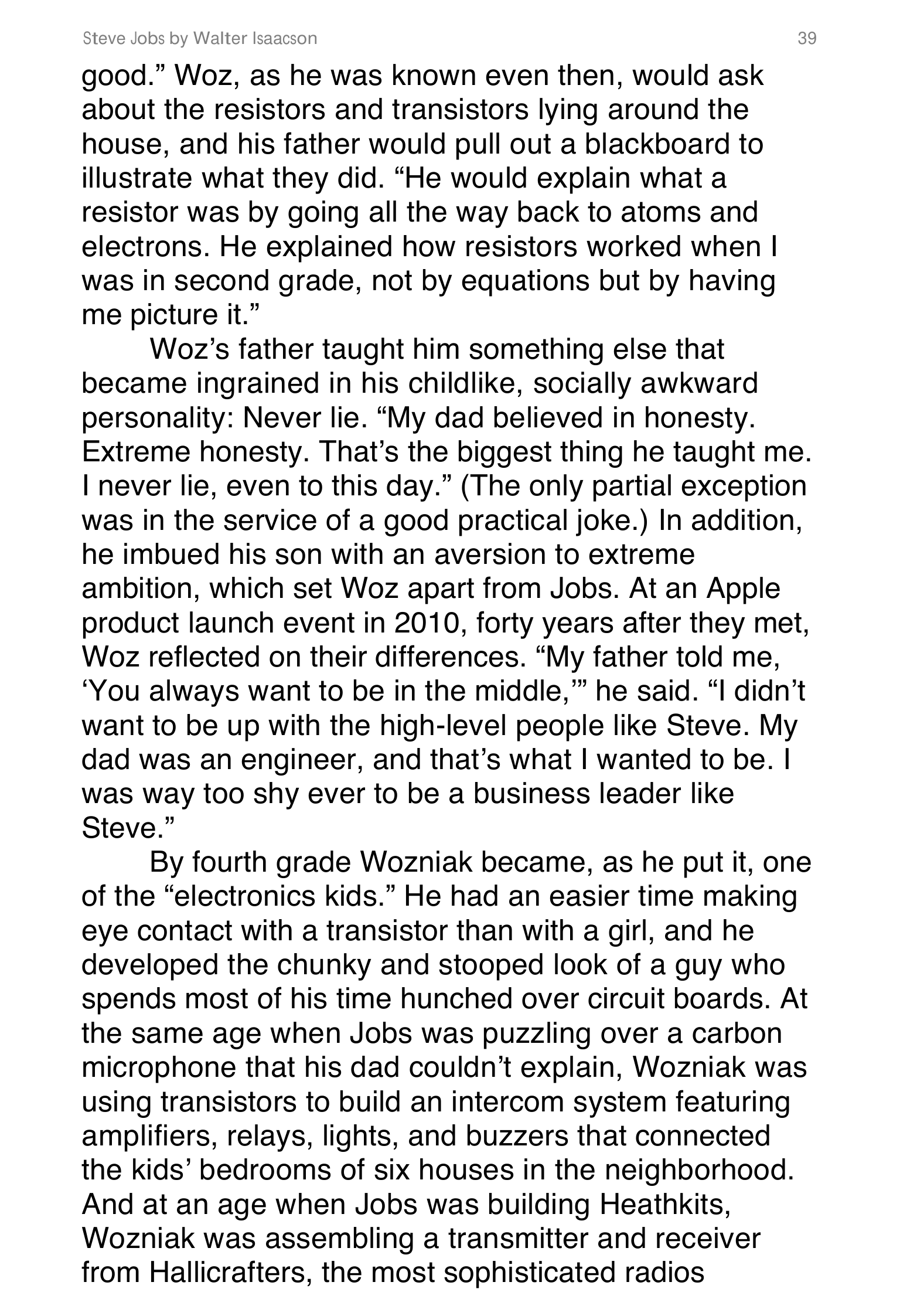 Apple Steve Jobs Biography by Walter Isaacson — page 57