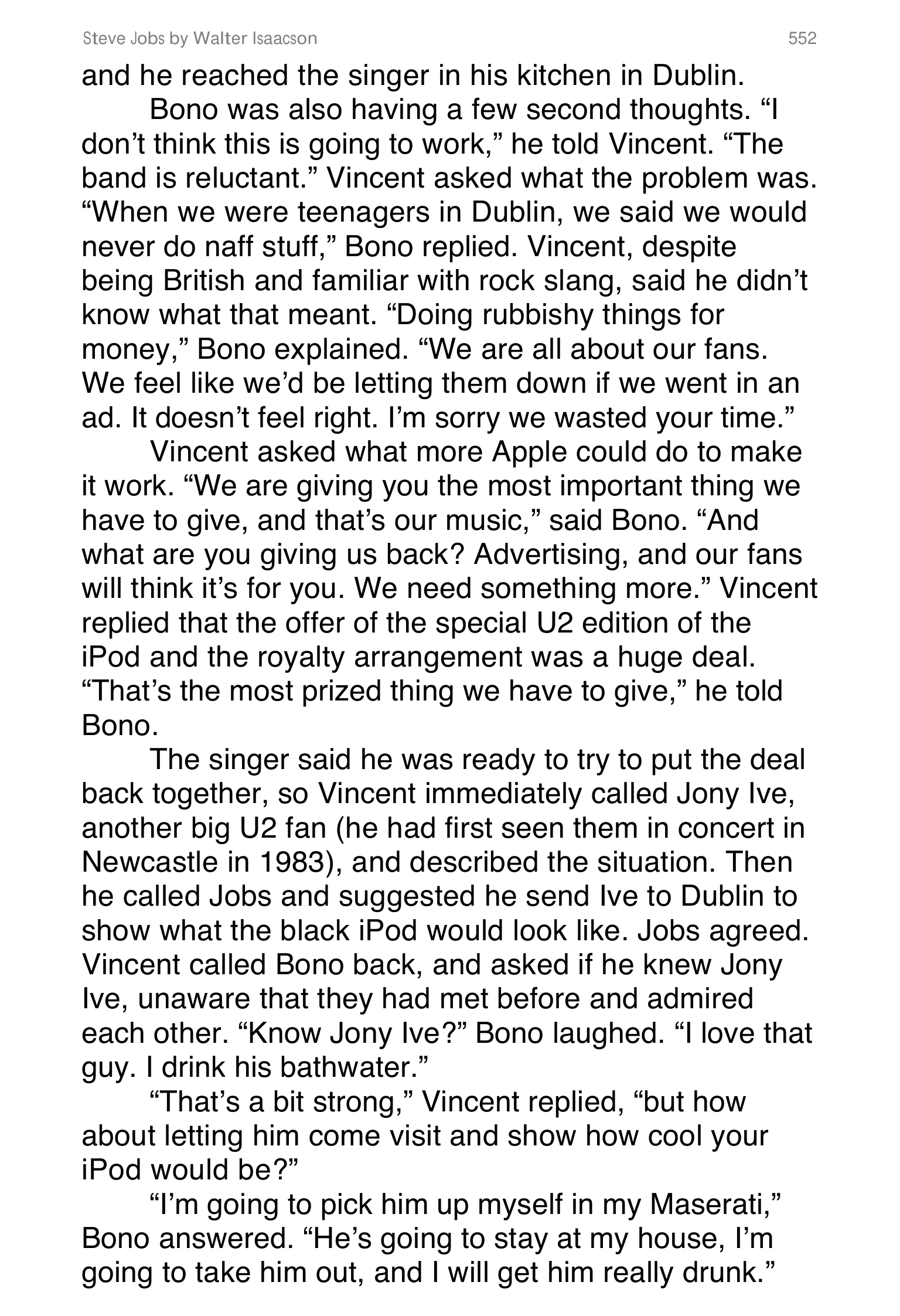 Apple Steve Jobs Biography by Walter Isaacson — page 570