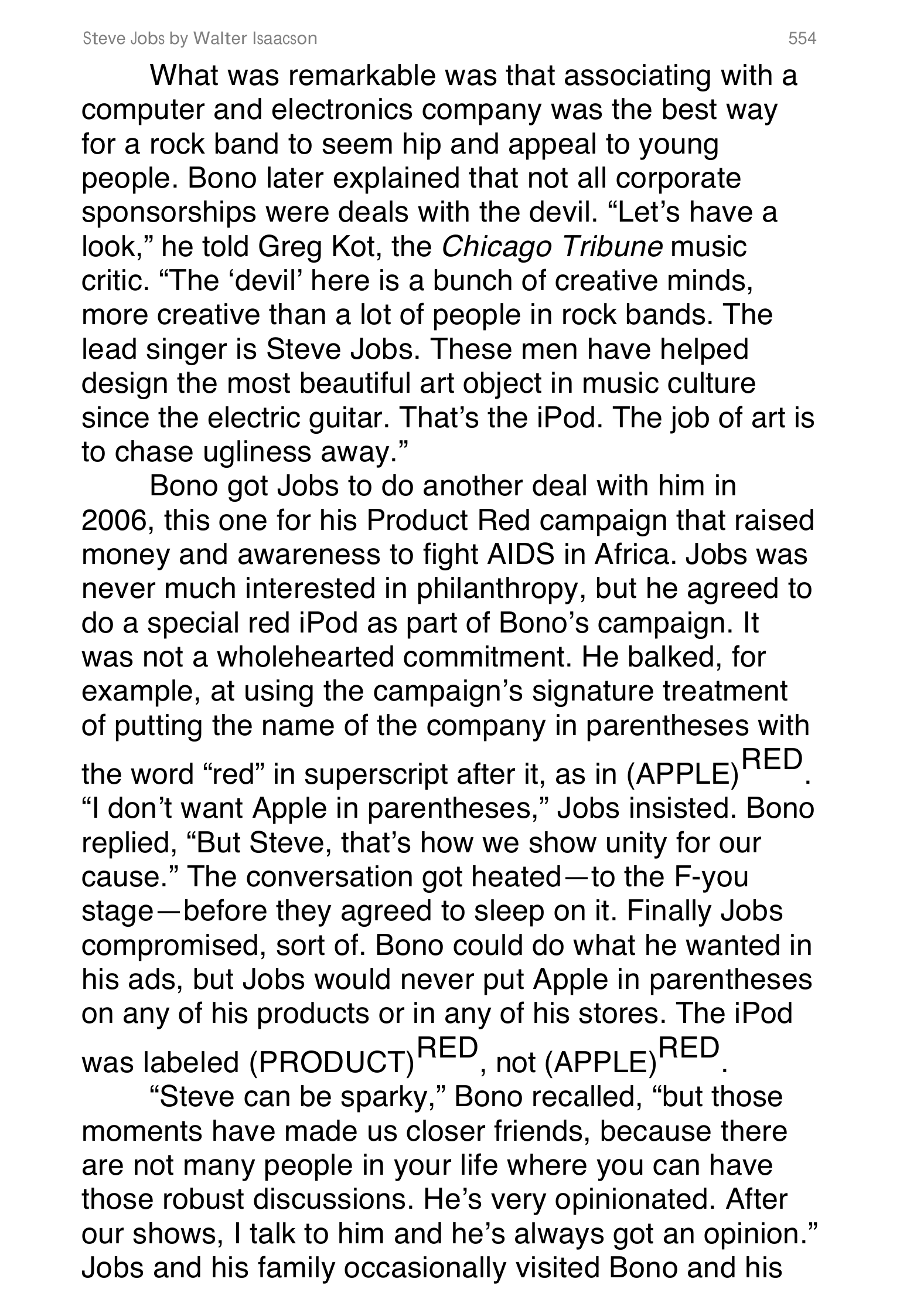 Apple Steve Jobs Biography by Walter Isaacson — page 572