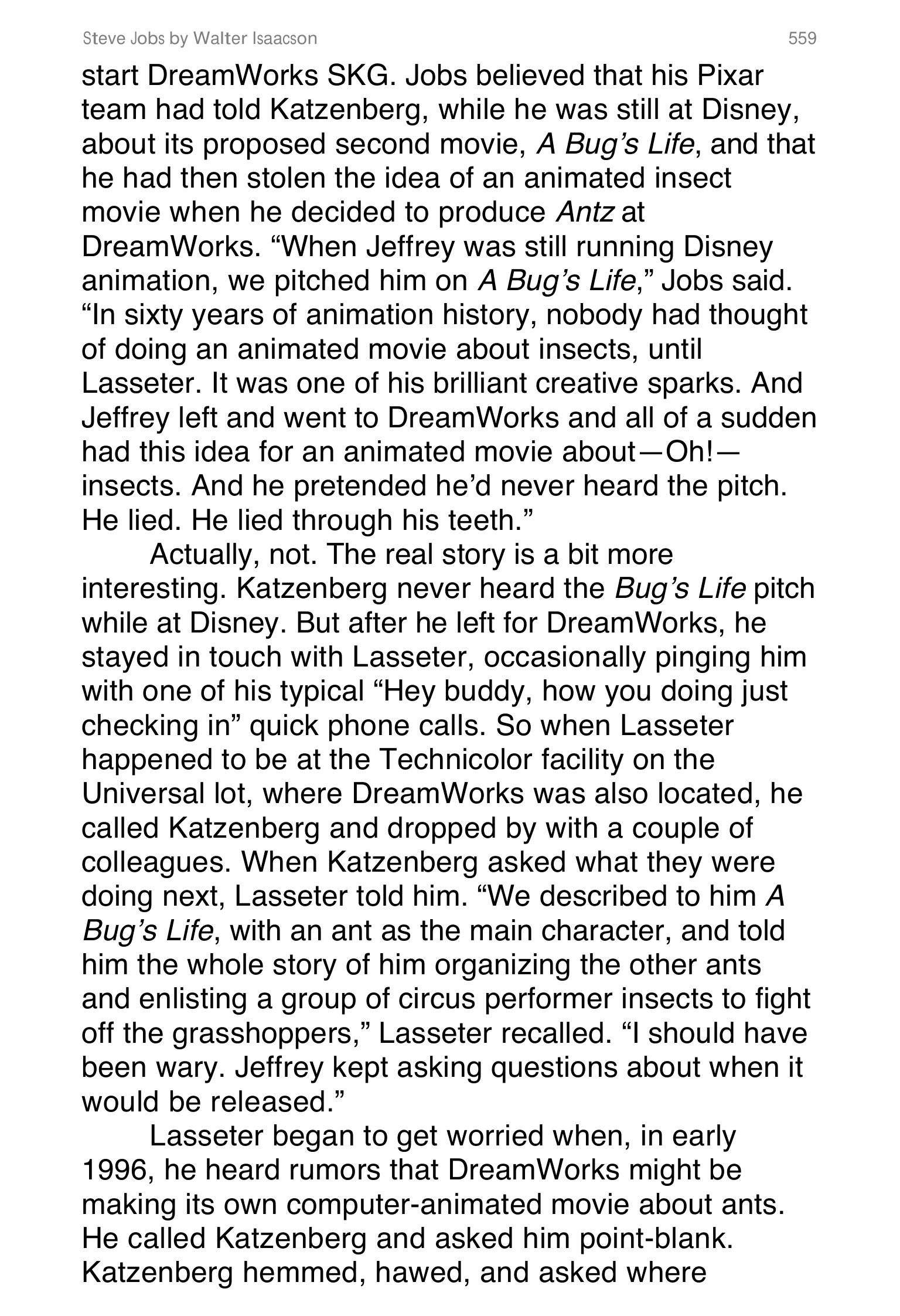 Apple Steve Jobs Biography by Walter Isaacson — page 577