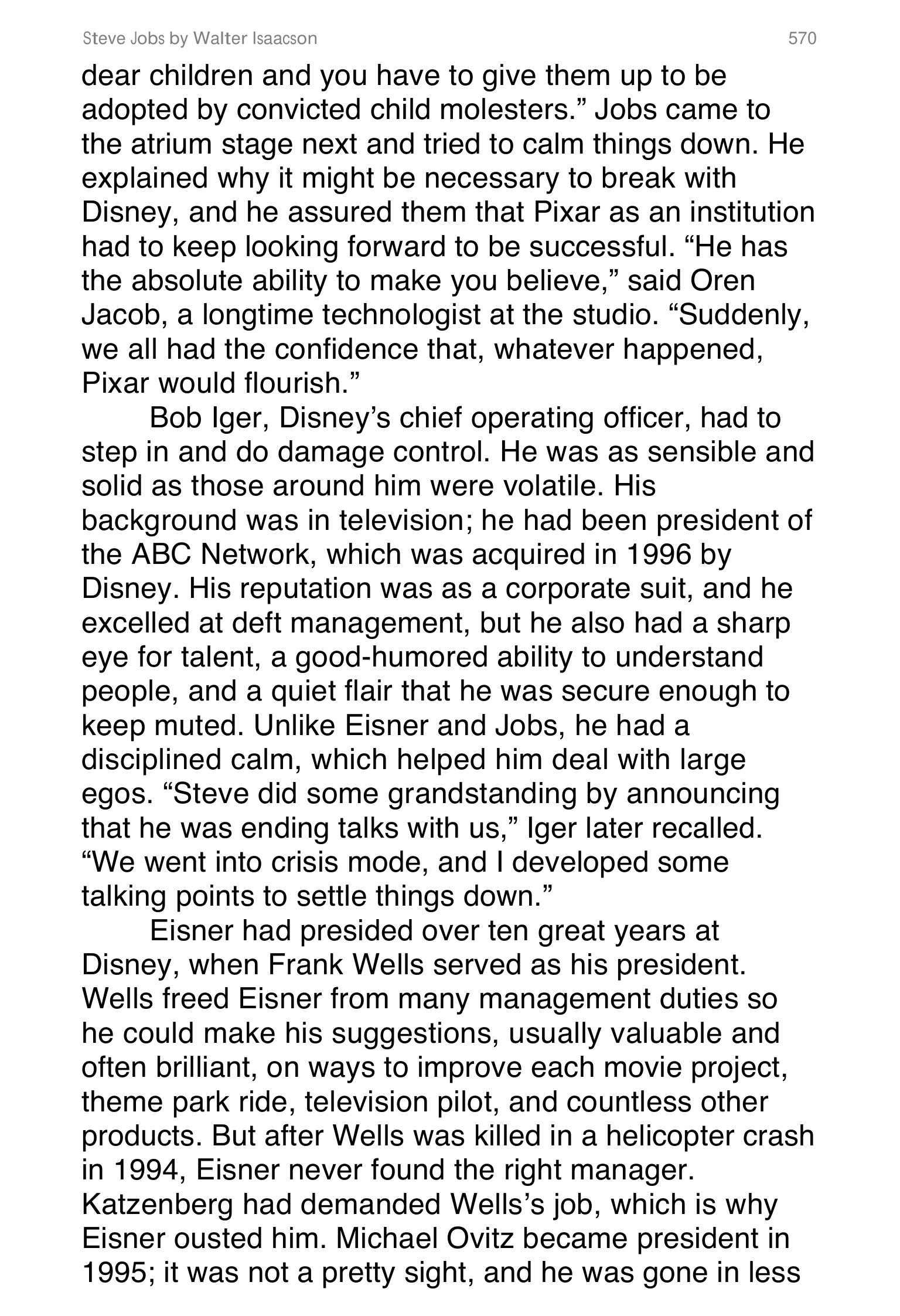 Apple Steve Jobs Biography by Walter Isaacson — page 588