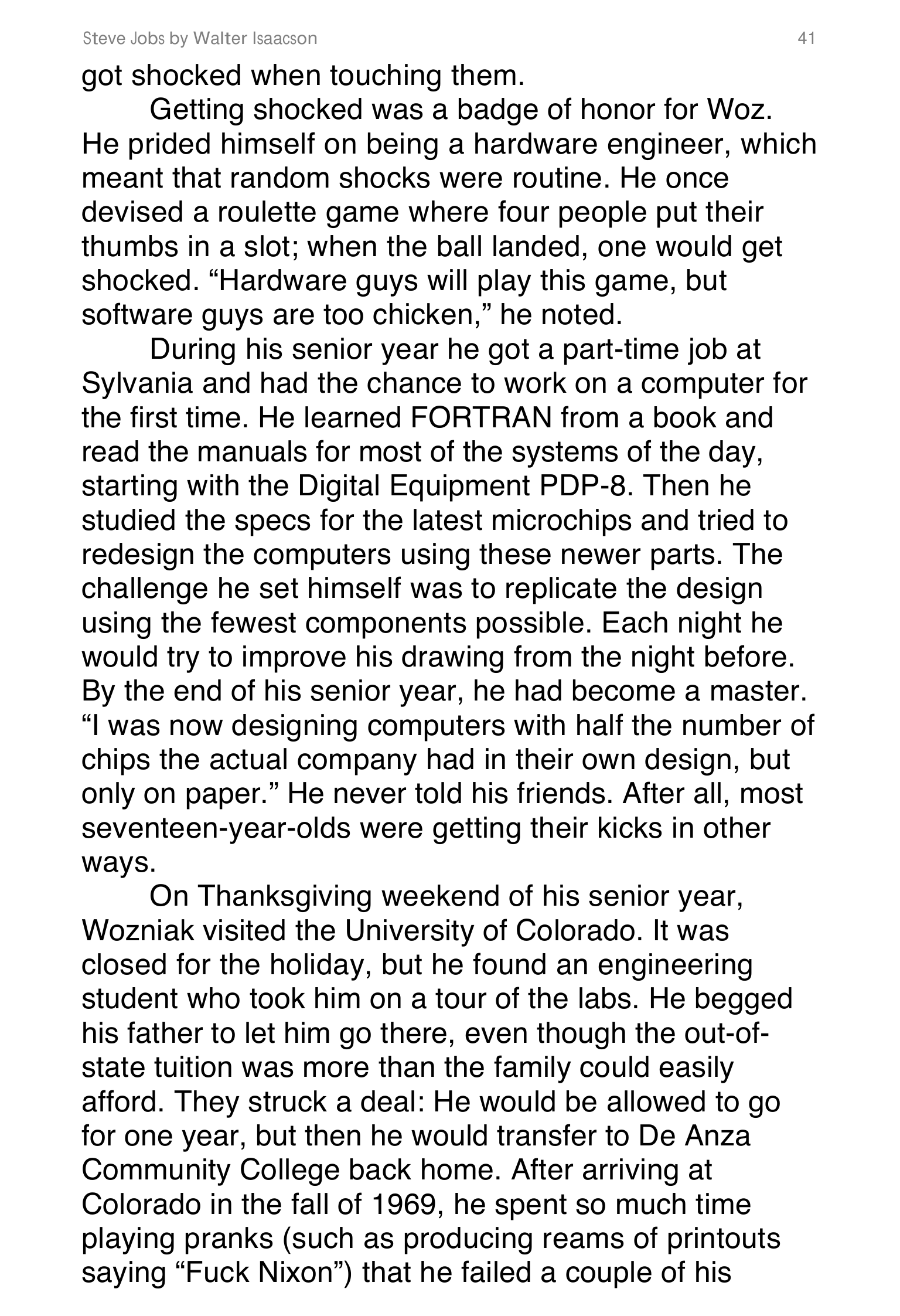 Apple Steve Jobs Biography by Walter Isaacson — page 59
