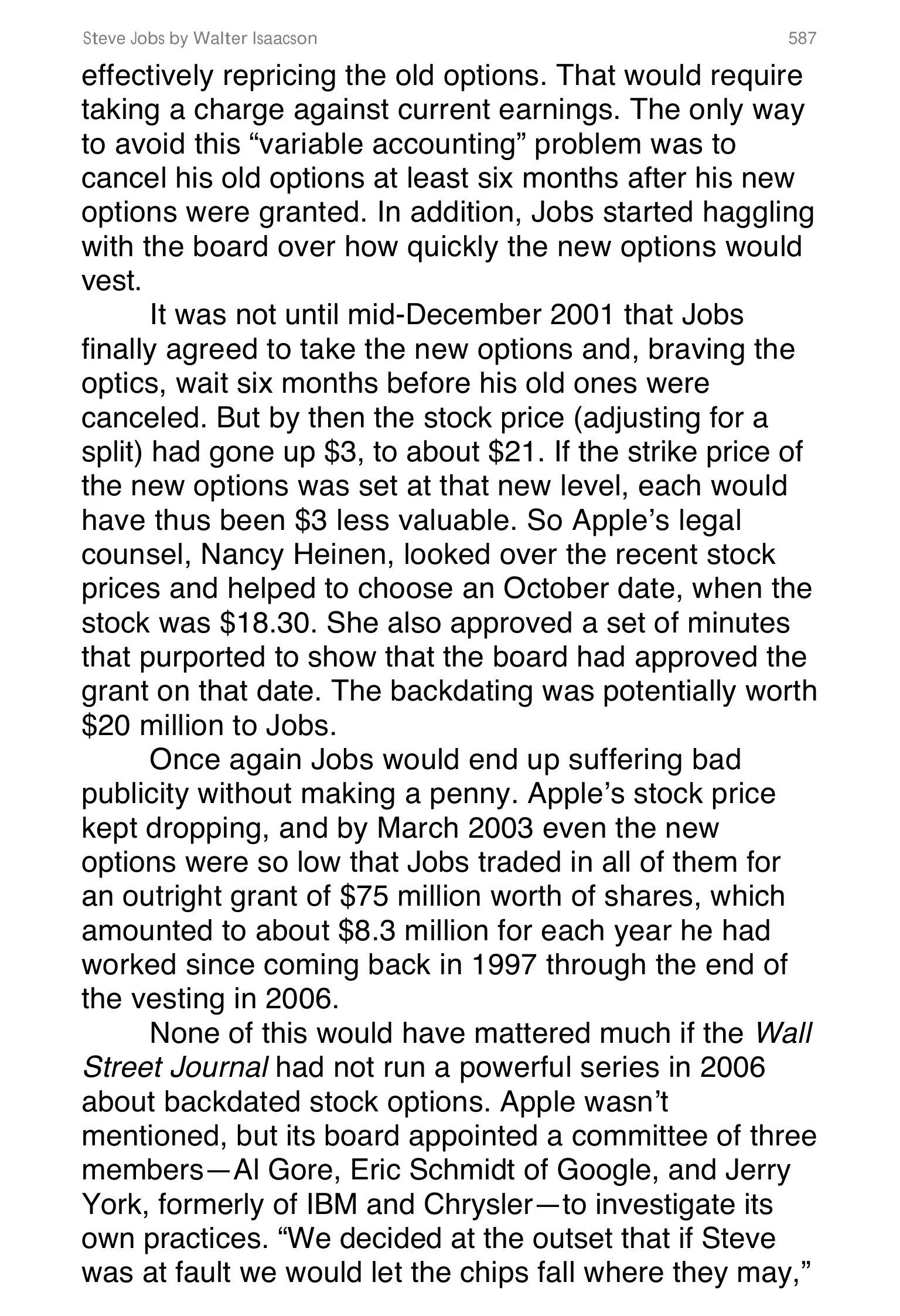 Apple Steve Jobs Biography by Walter Isaacson — page 605