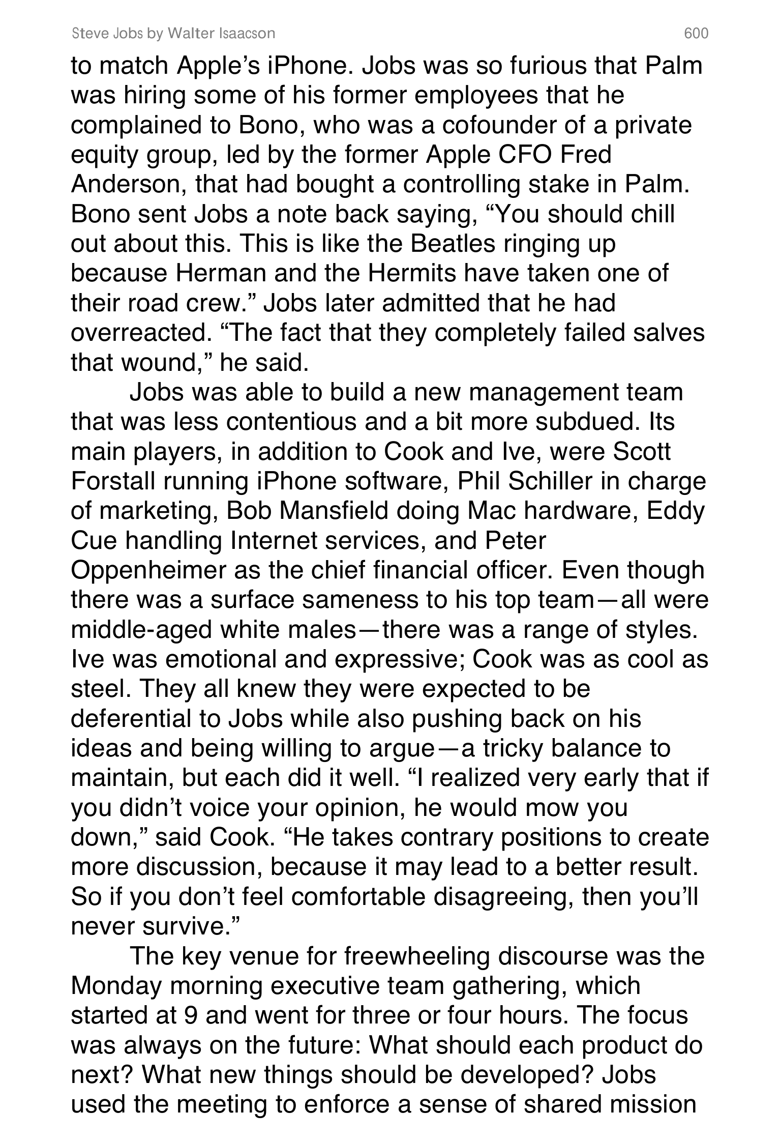 Apple Steve Jobs Biography by Walter Isaacson — page 618
