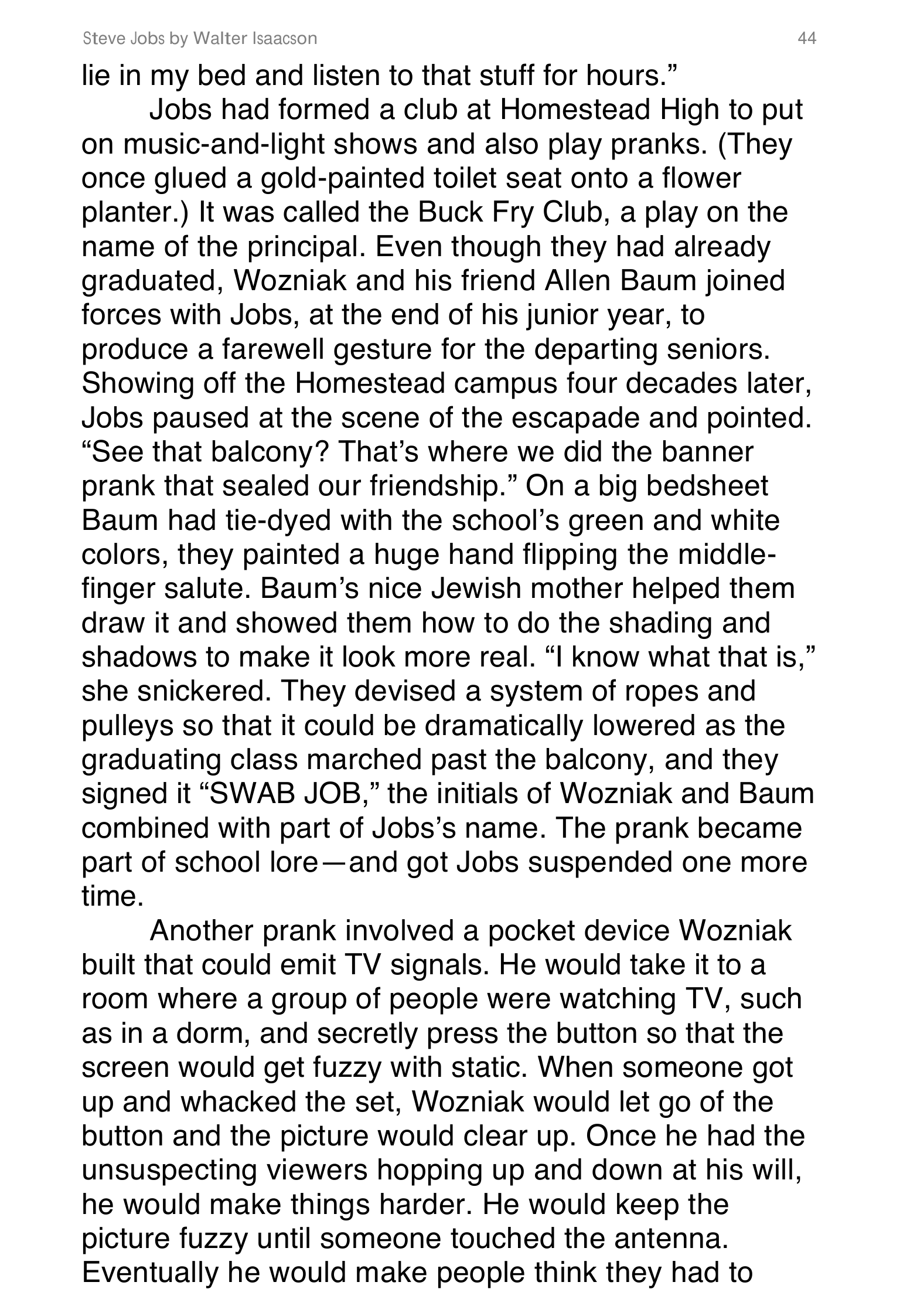 Apple Steve Jobs Biography by Walter Isaacson — page 62