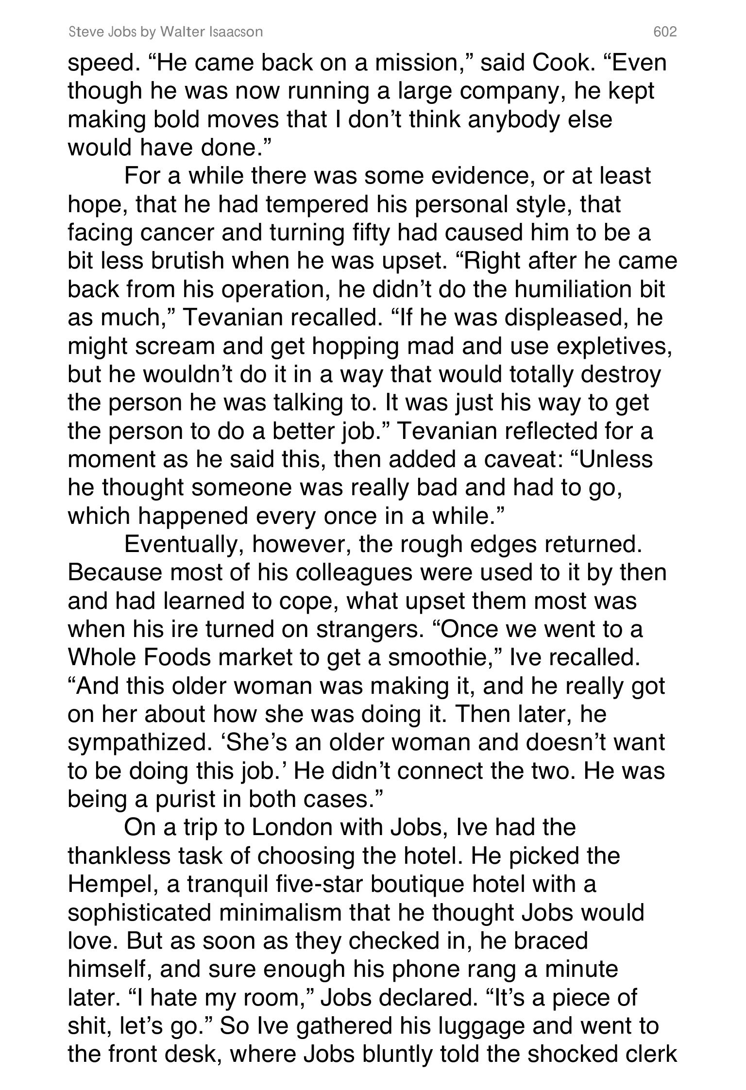 Apple Steve Jobs Biography by Walter Isaacson — page 620