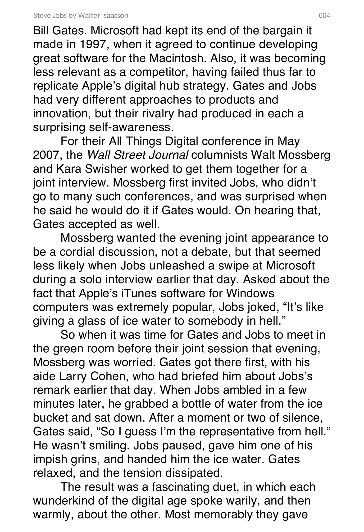 Apple Steve Jobs Biography by Walter Isaacson — page 622